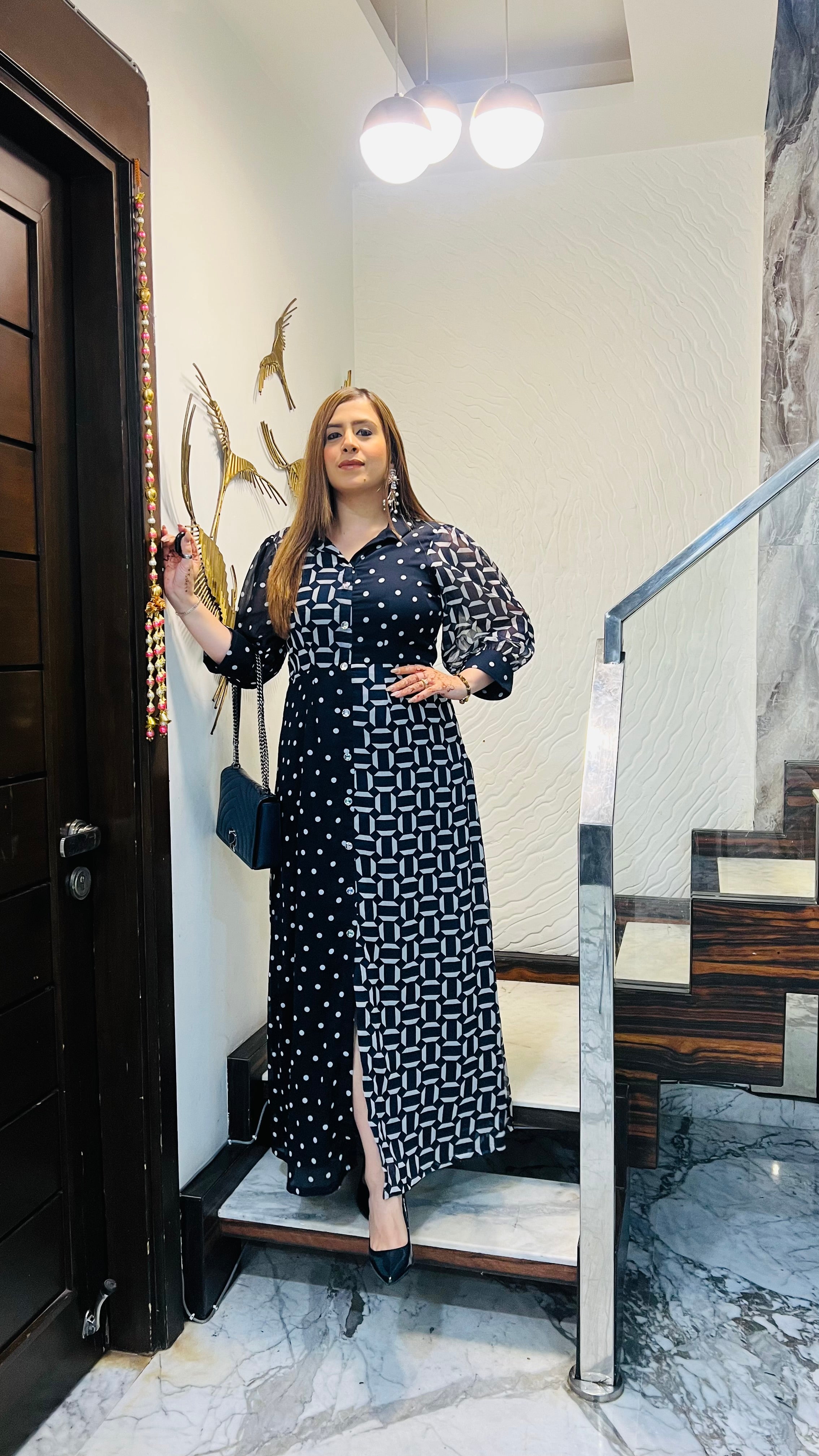 Midnight Romance Maxi Dress