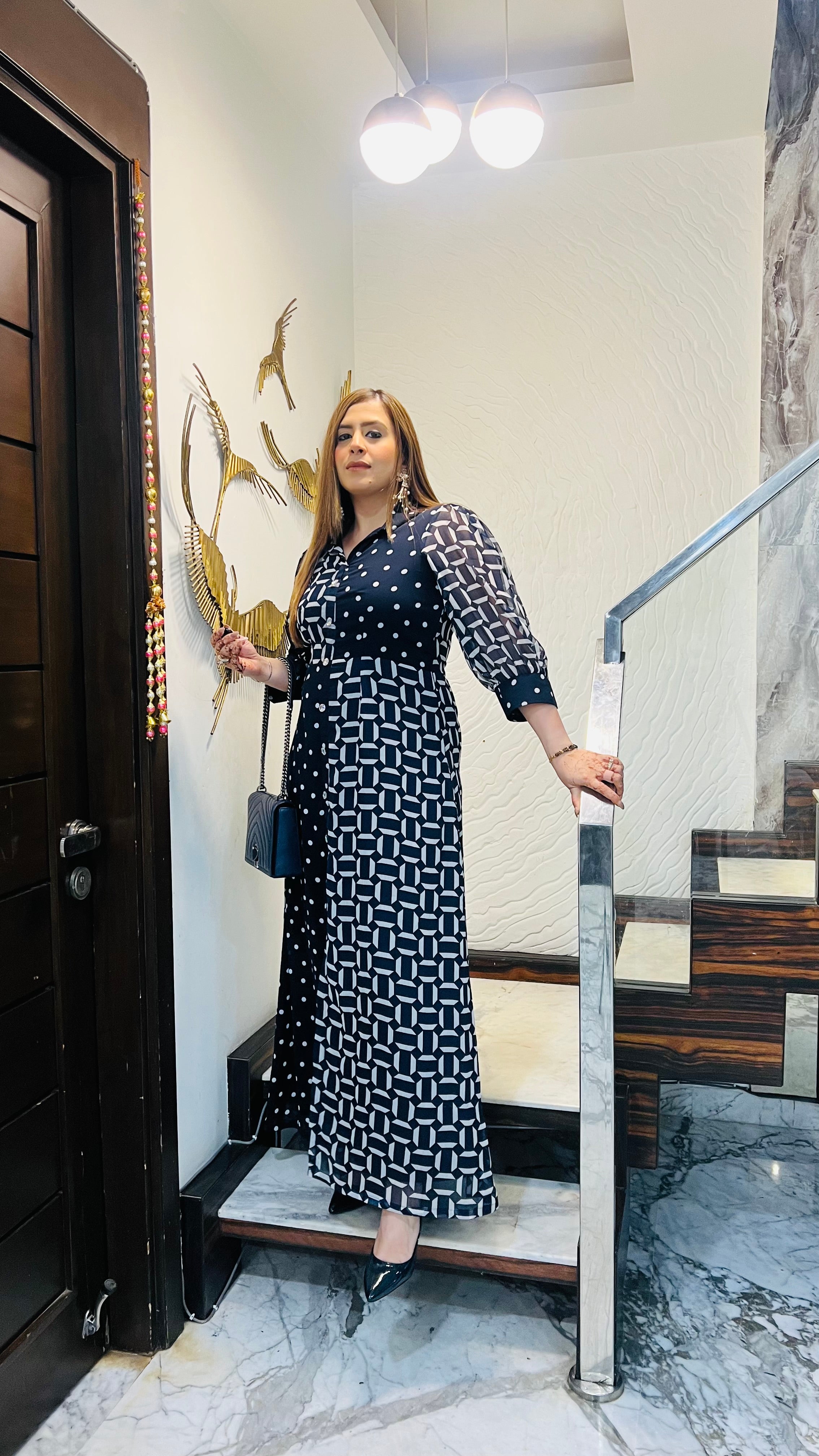 Midnight Romance Maxi Dress