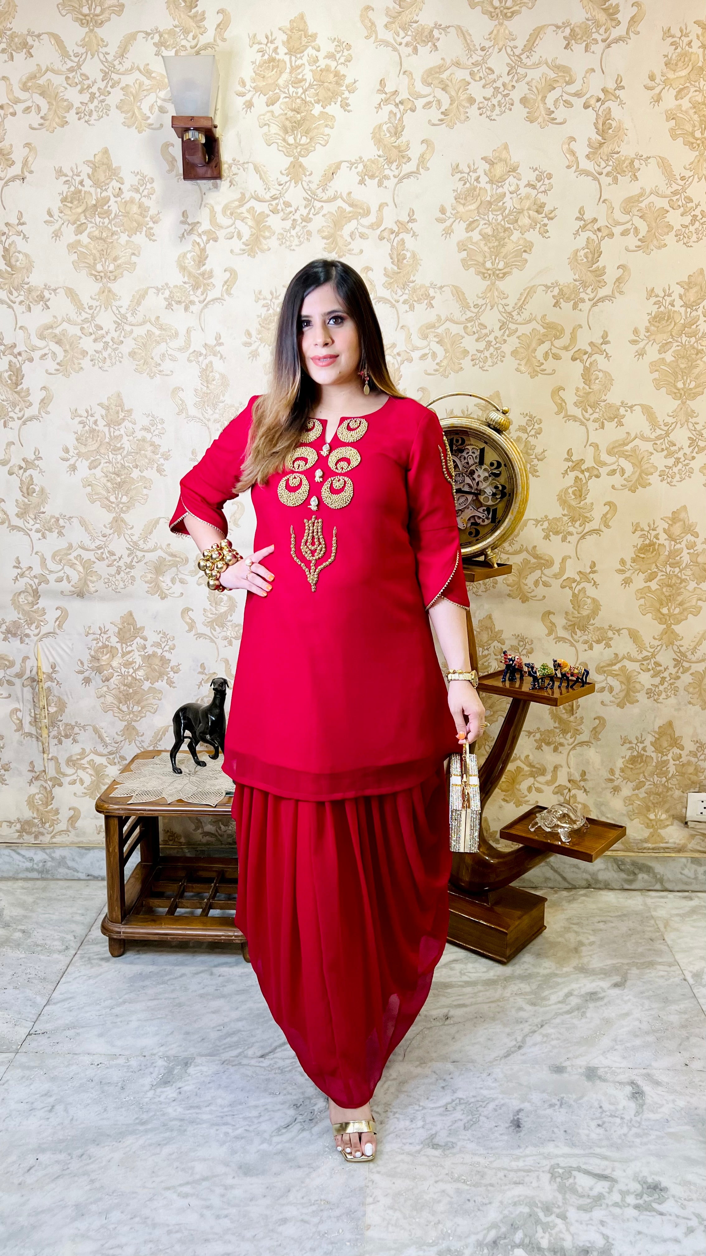 Hot Pink Shiva Co-Ord