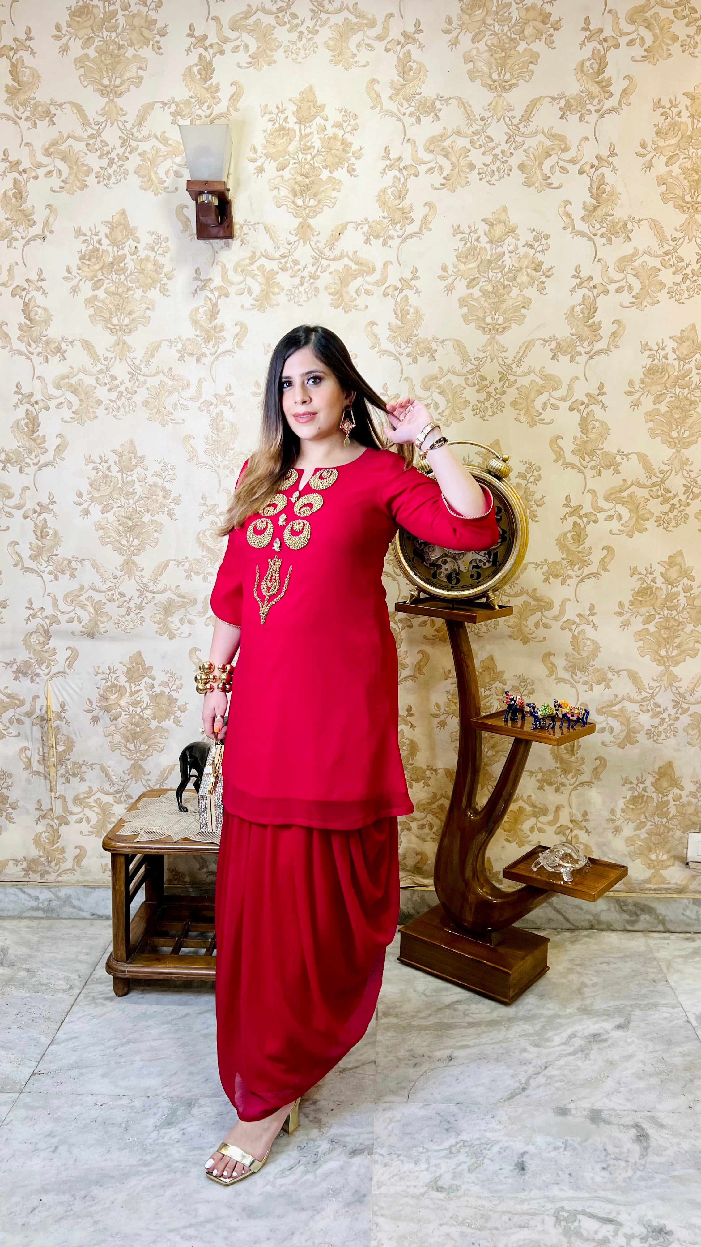 Hot Pink Shiva Co-Ord