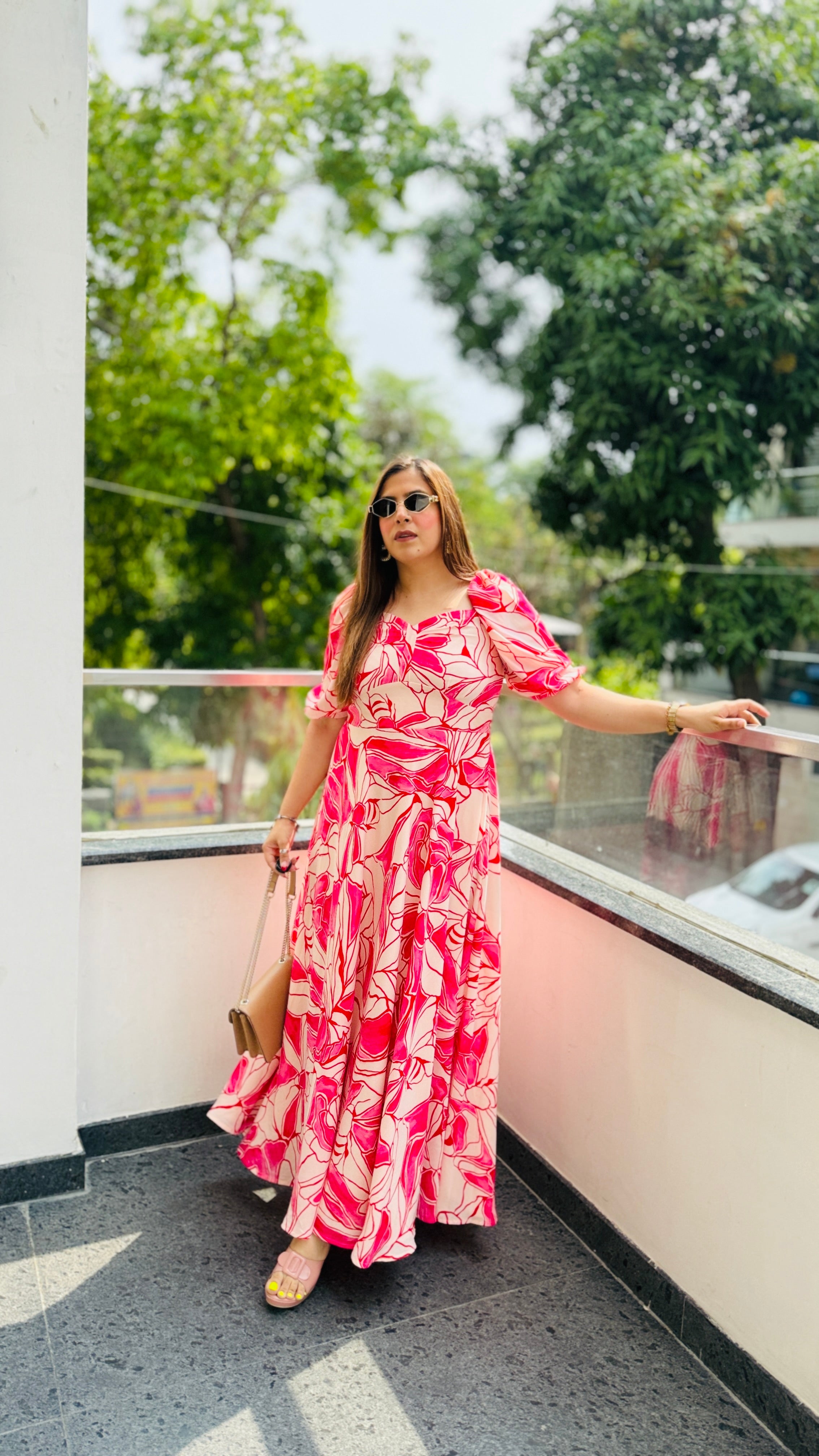 Pink Salt Maxi Dress