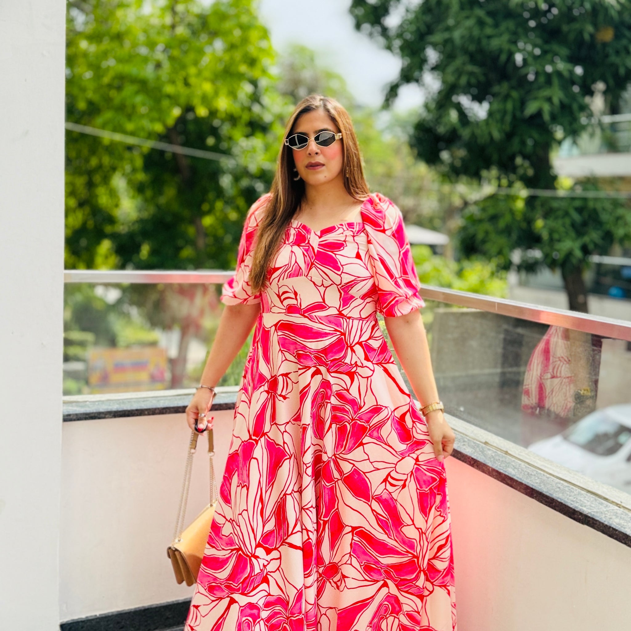 Pink Salt Maxi Dress