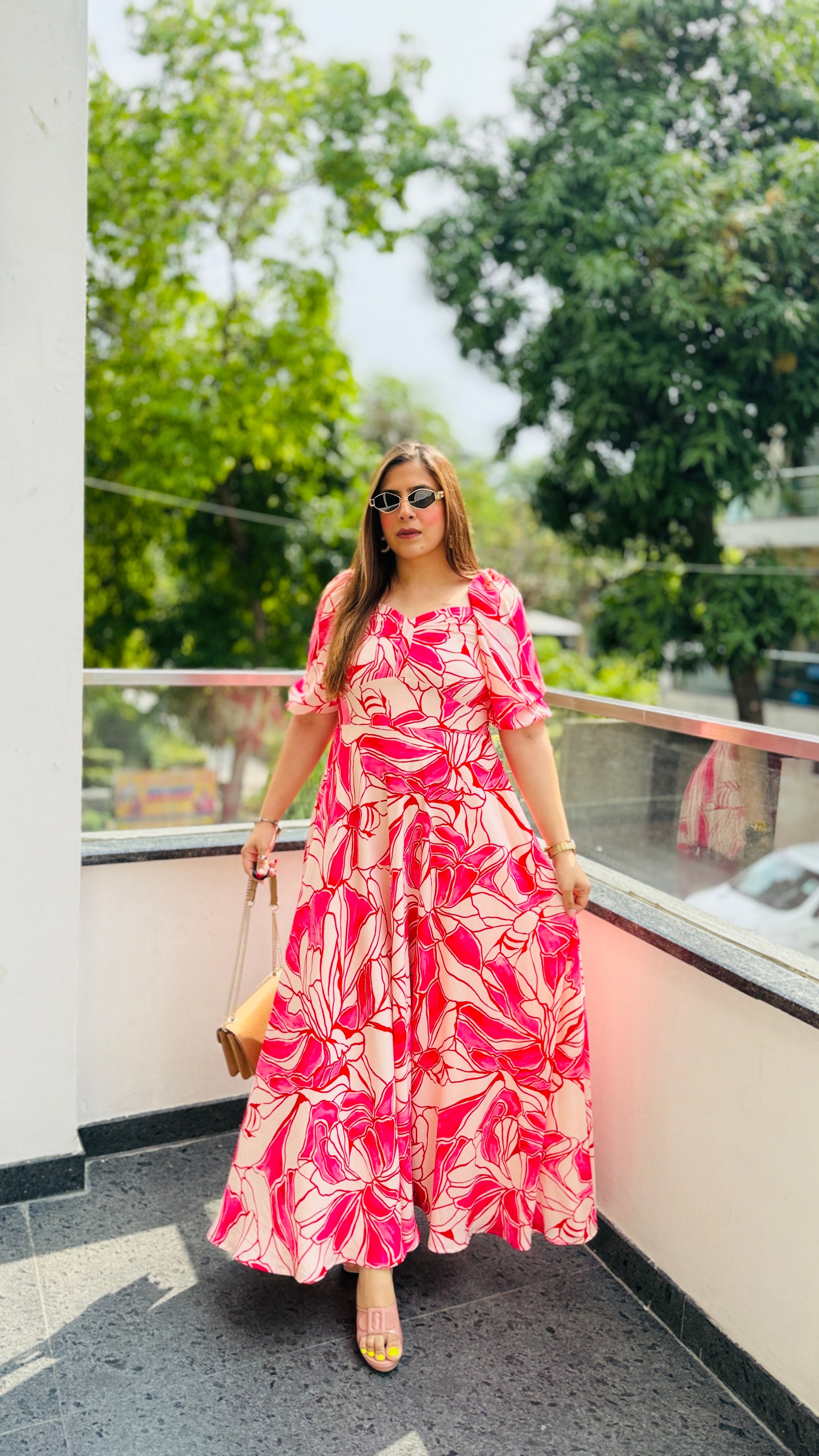 Pink Salt Maxi Dress