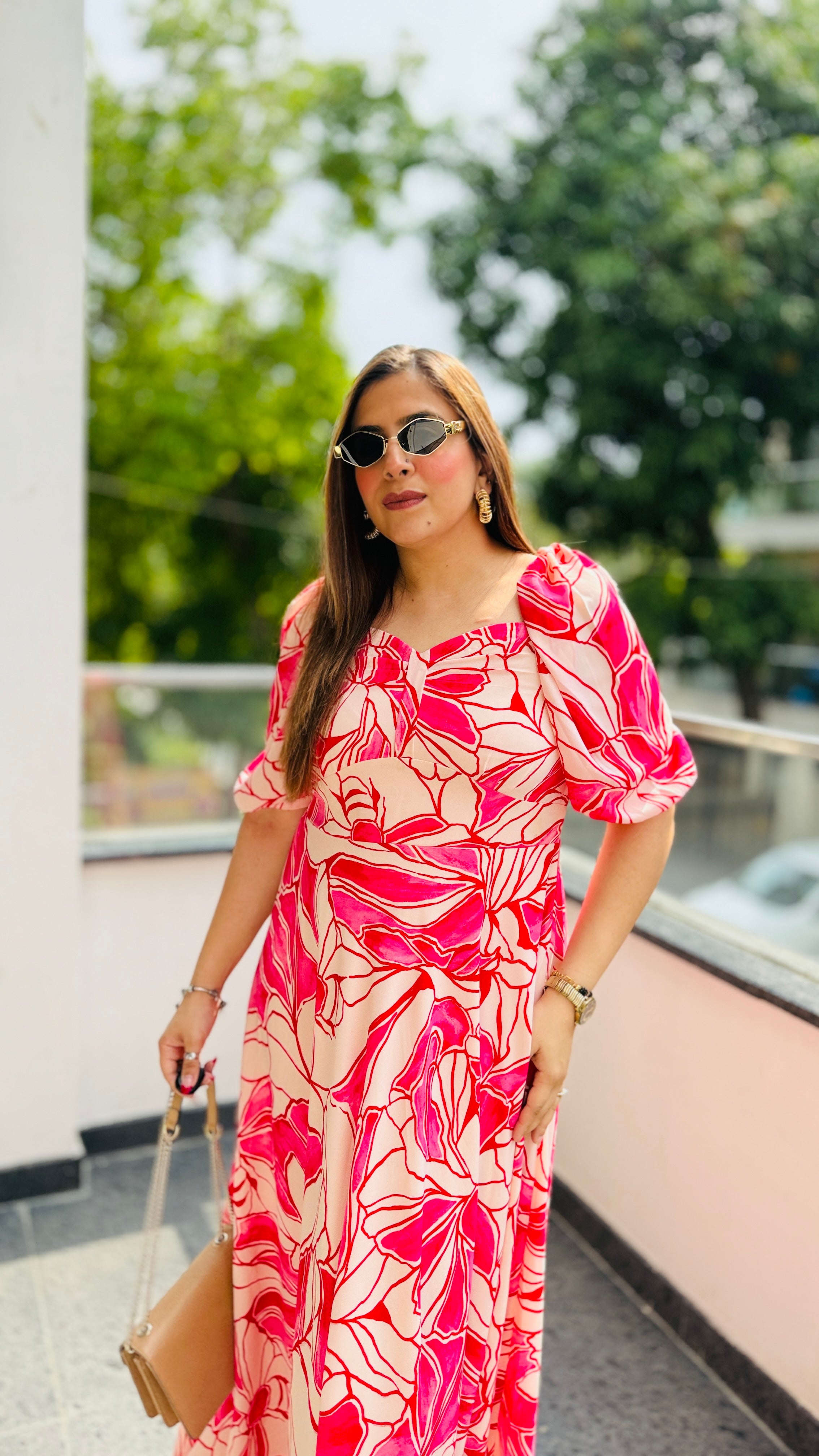 Pink Salt Maxi Dress