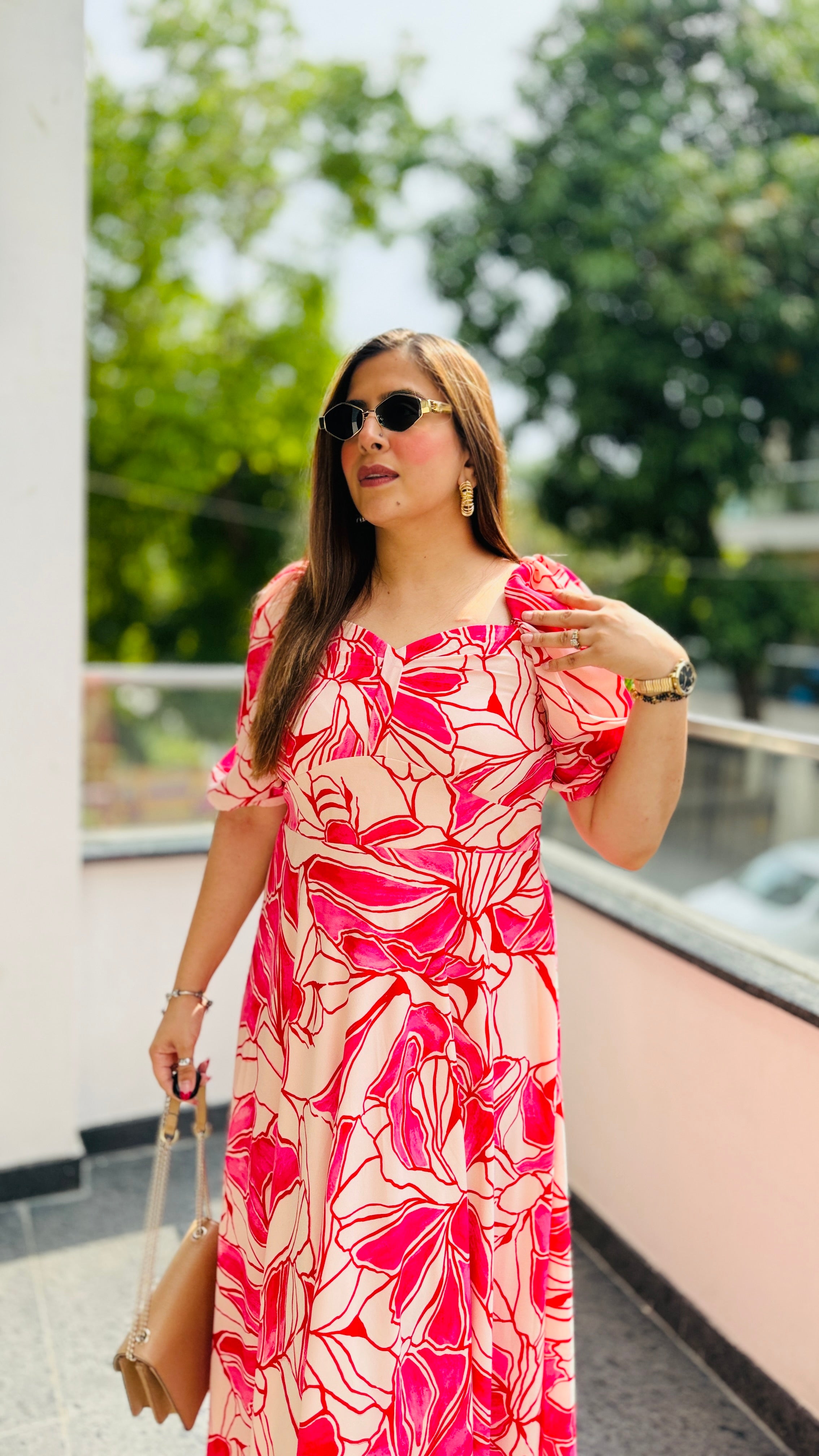 Pink Salt Maxi Dress