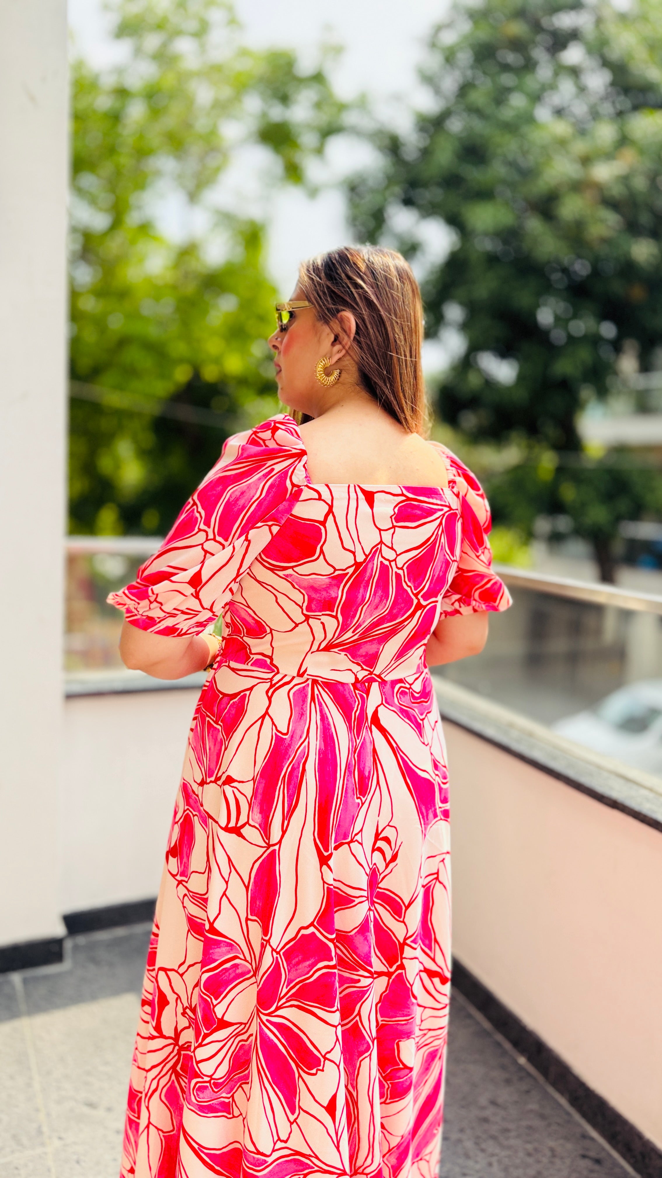 Pink Salt Maxi Dress