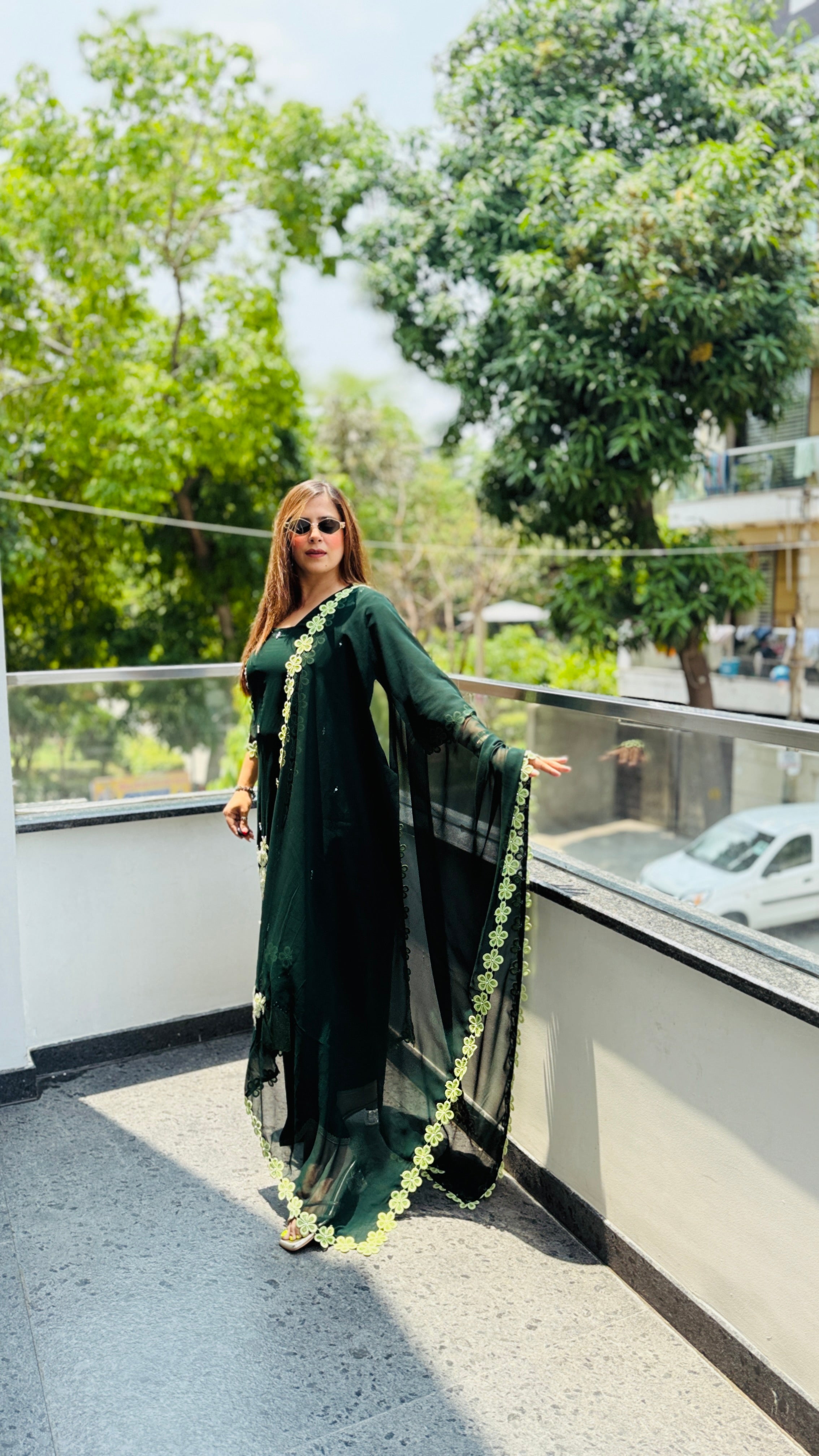 Lilette Lace Work Suit