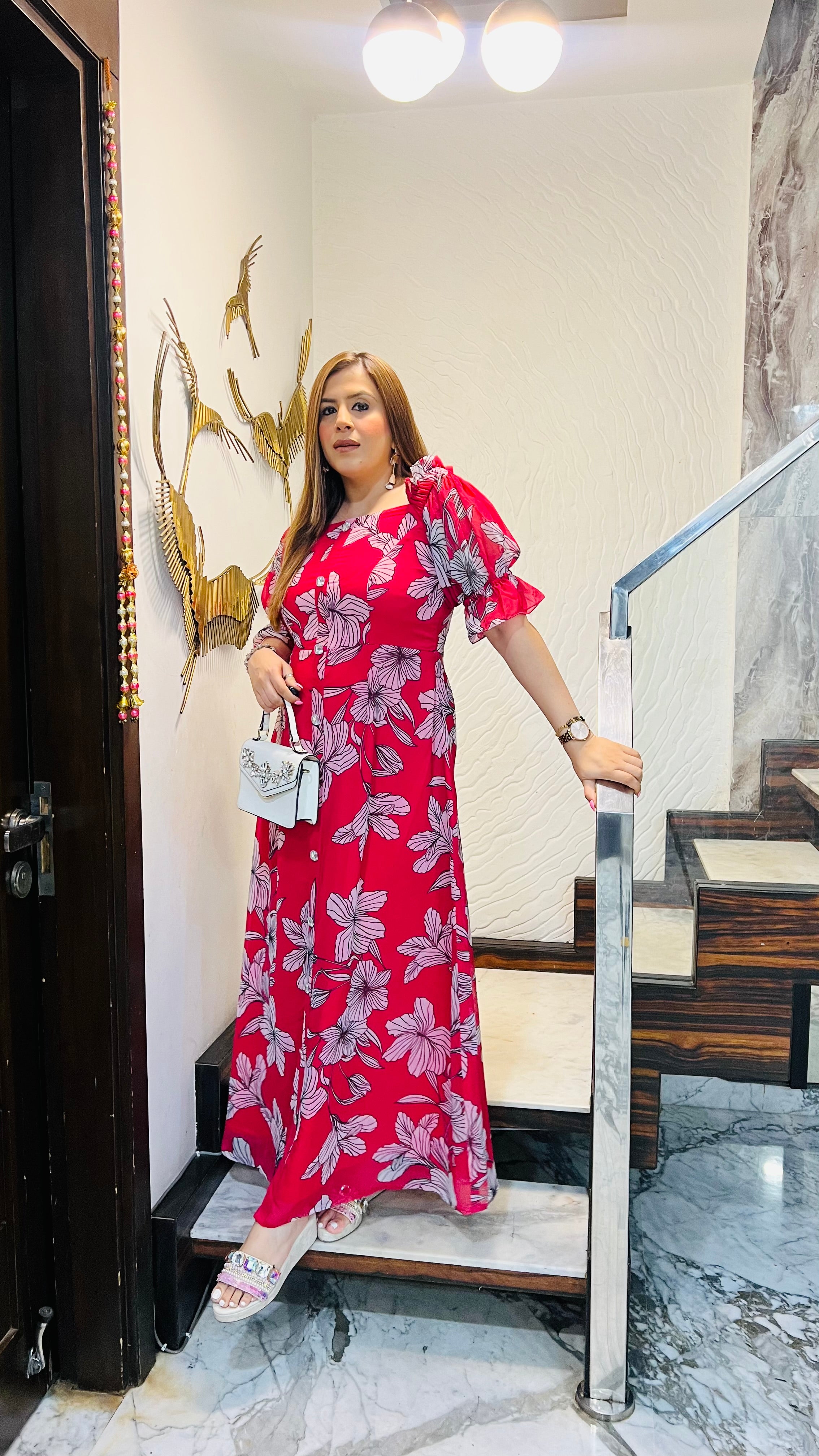 Hot Pink Birthday Maxi