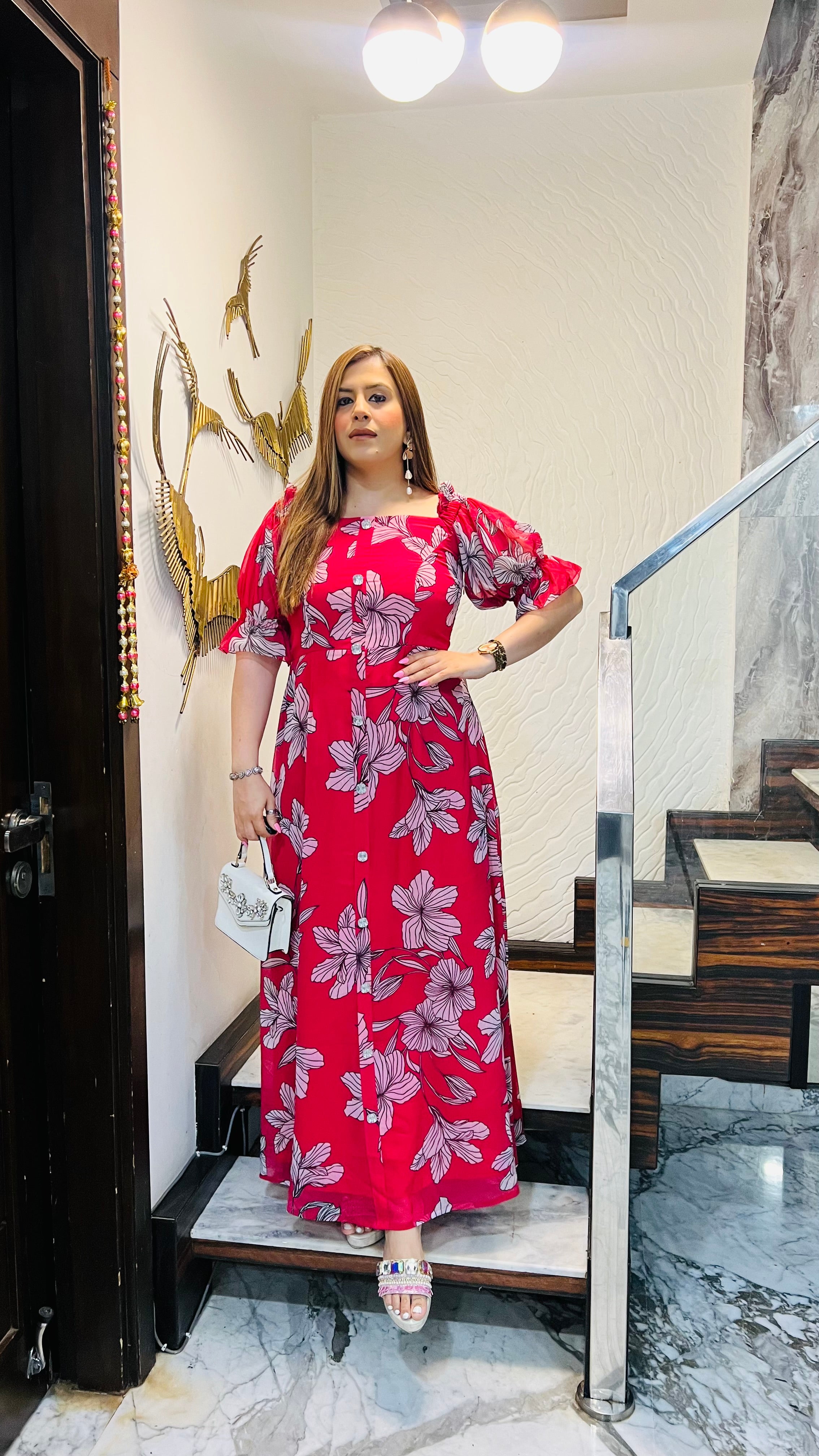 Hot Pink Birthday Maxi