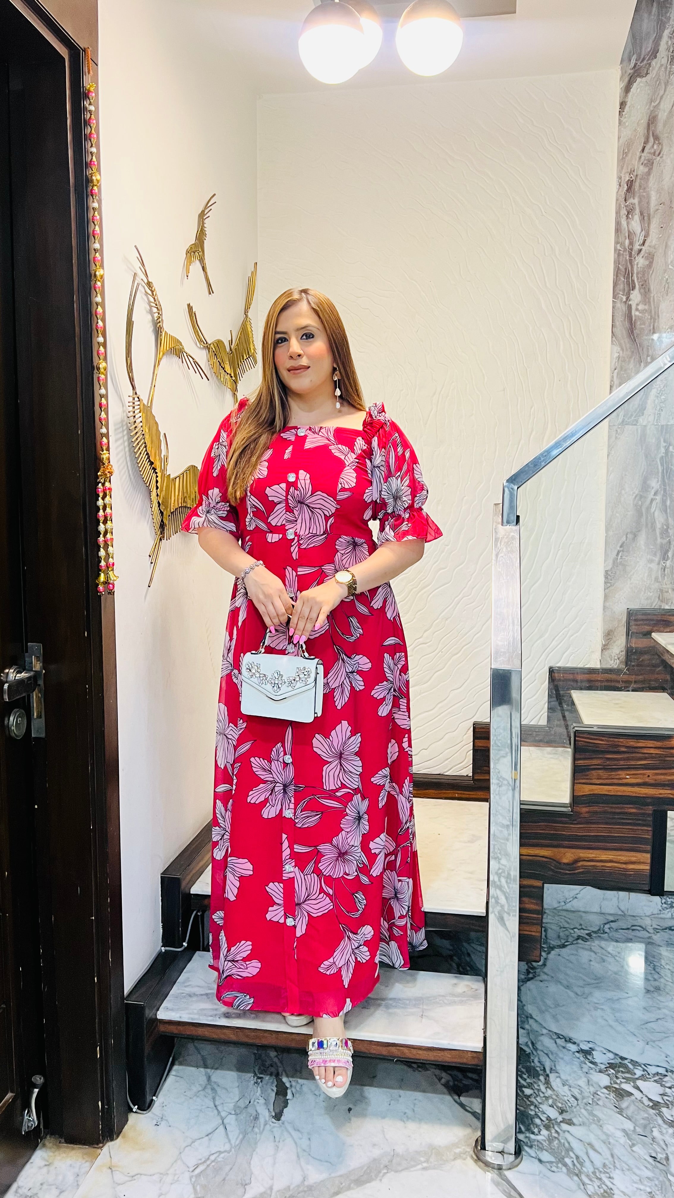 Hot Pink Birthday Maxi