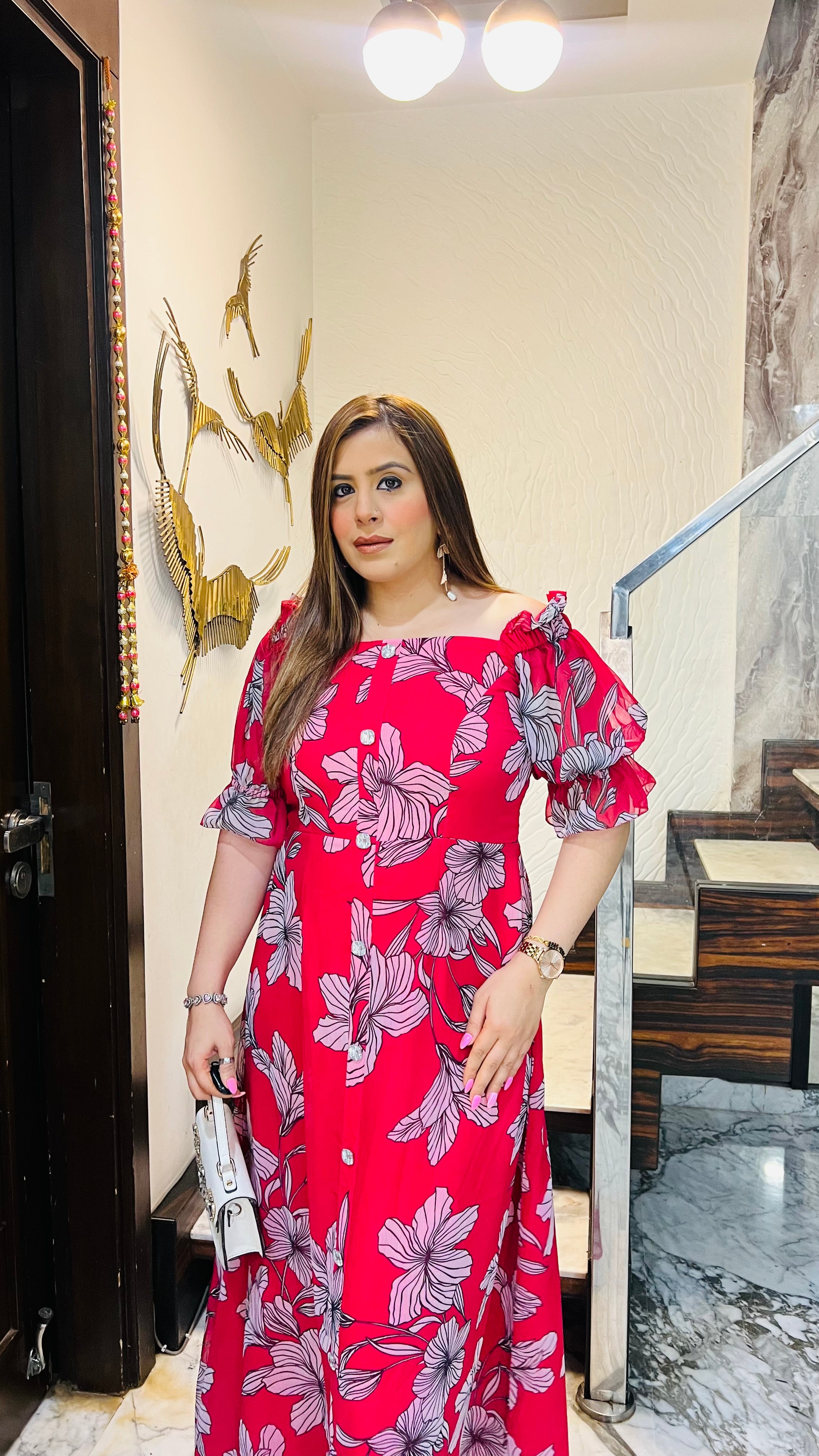 Hot Pink Birthday Maxi