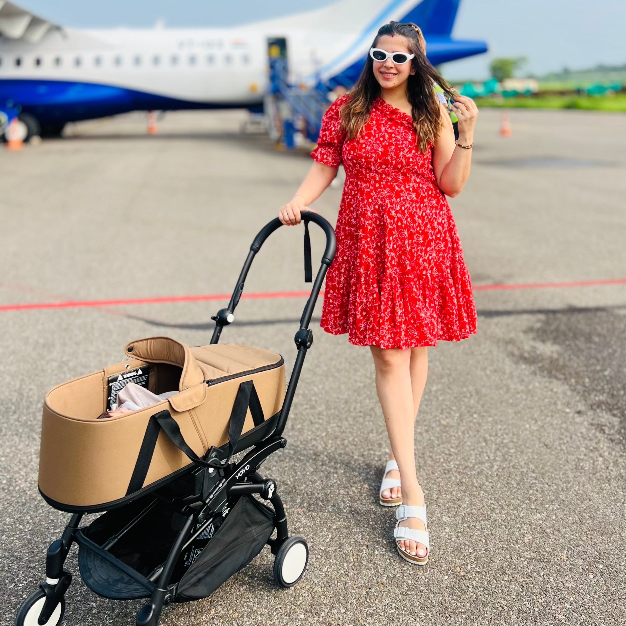 Red Lurex Mama Dress