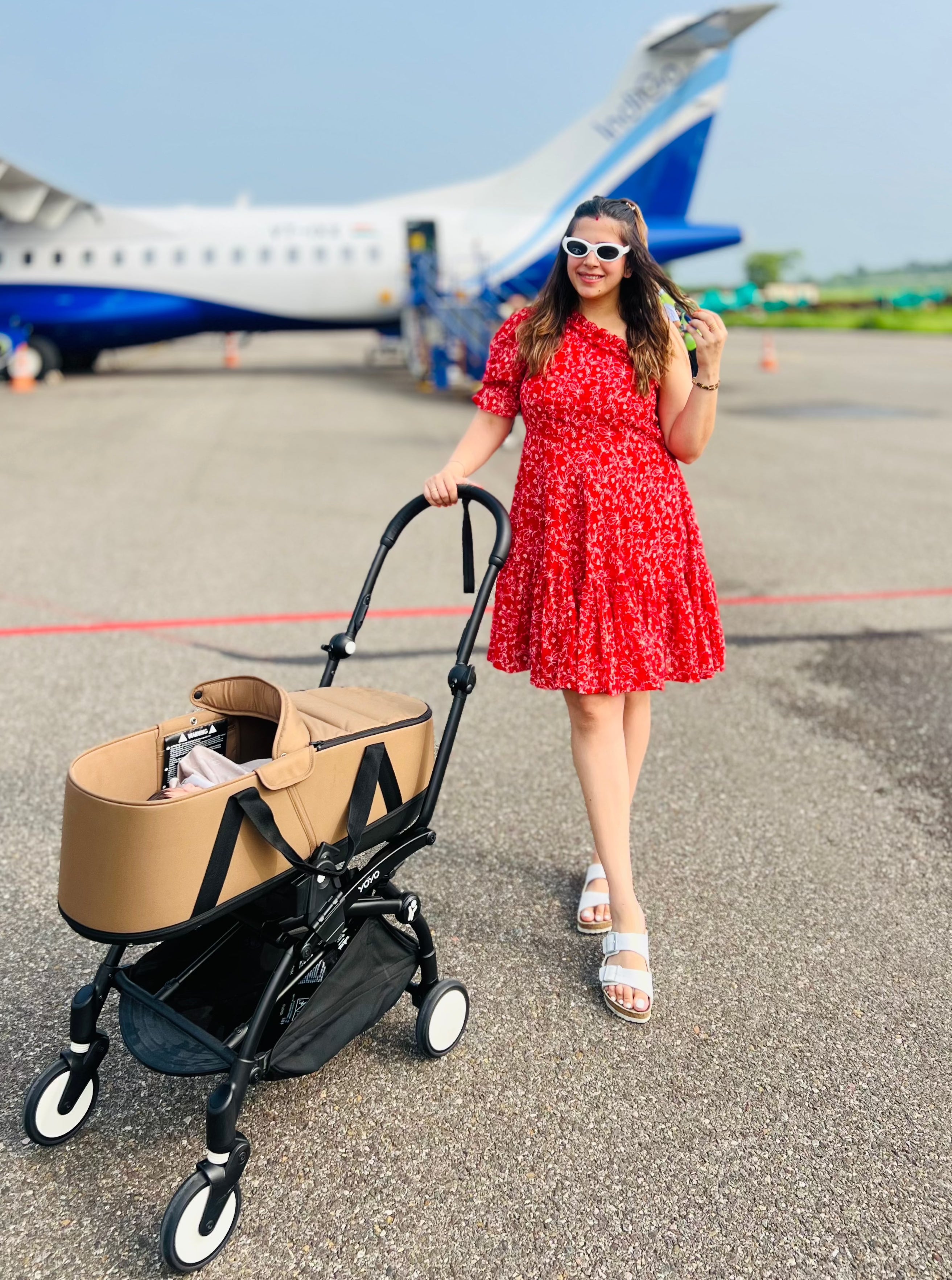 Red Lurex Mama Dress