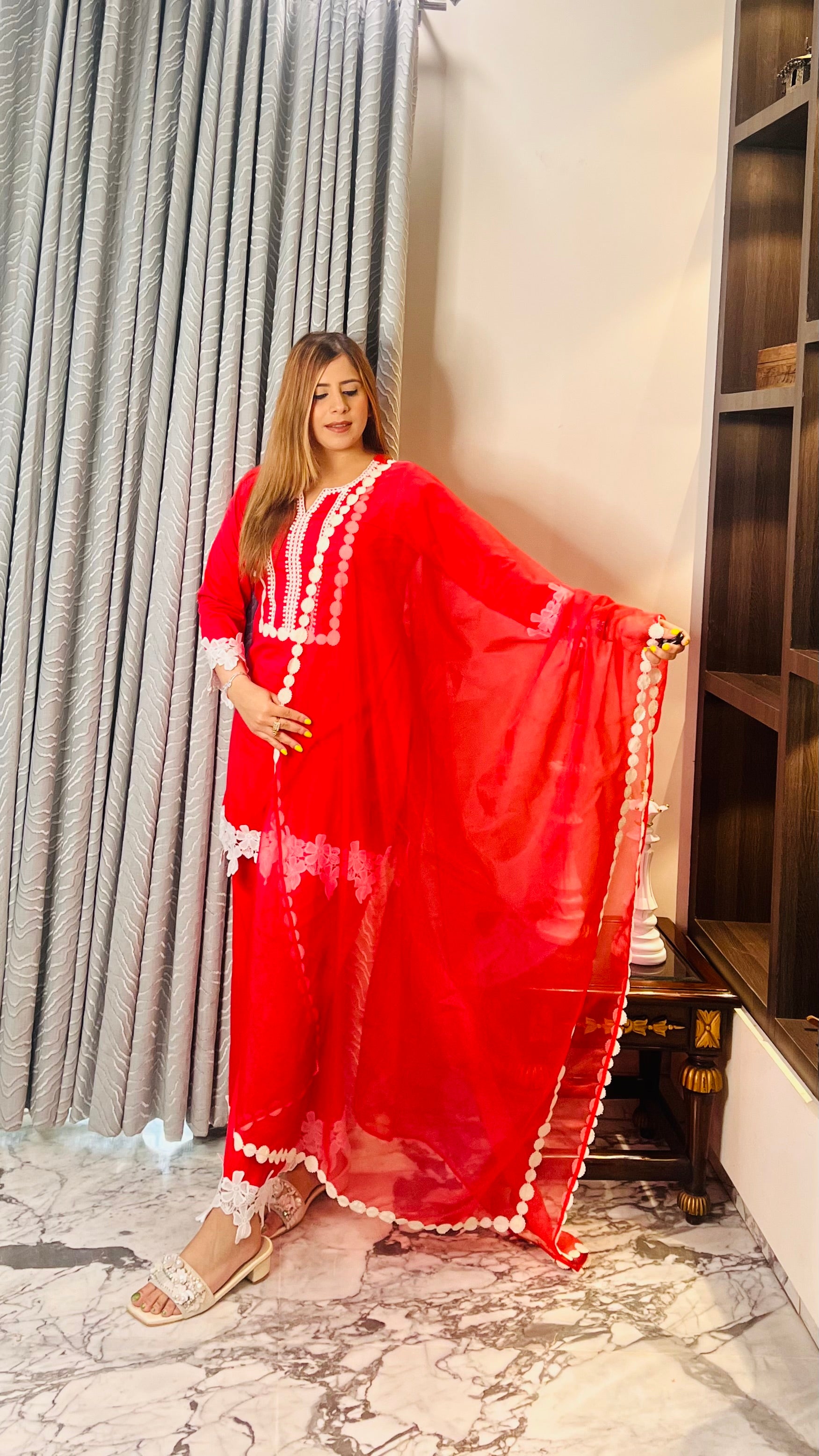 Corally Cotton Suit
