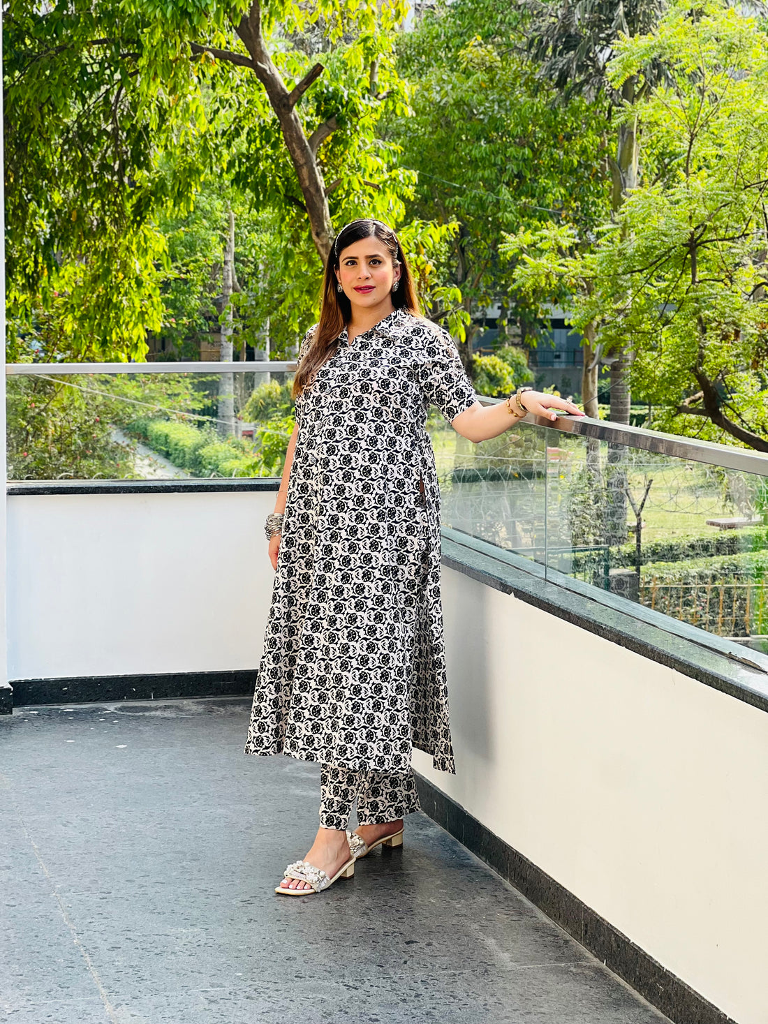 Monochrome Magic Suit