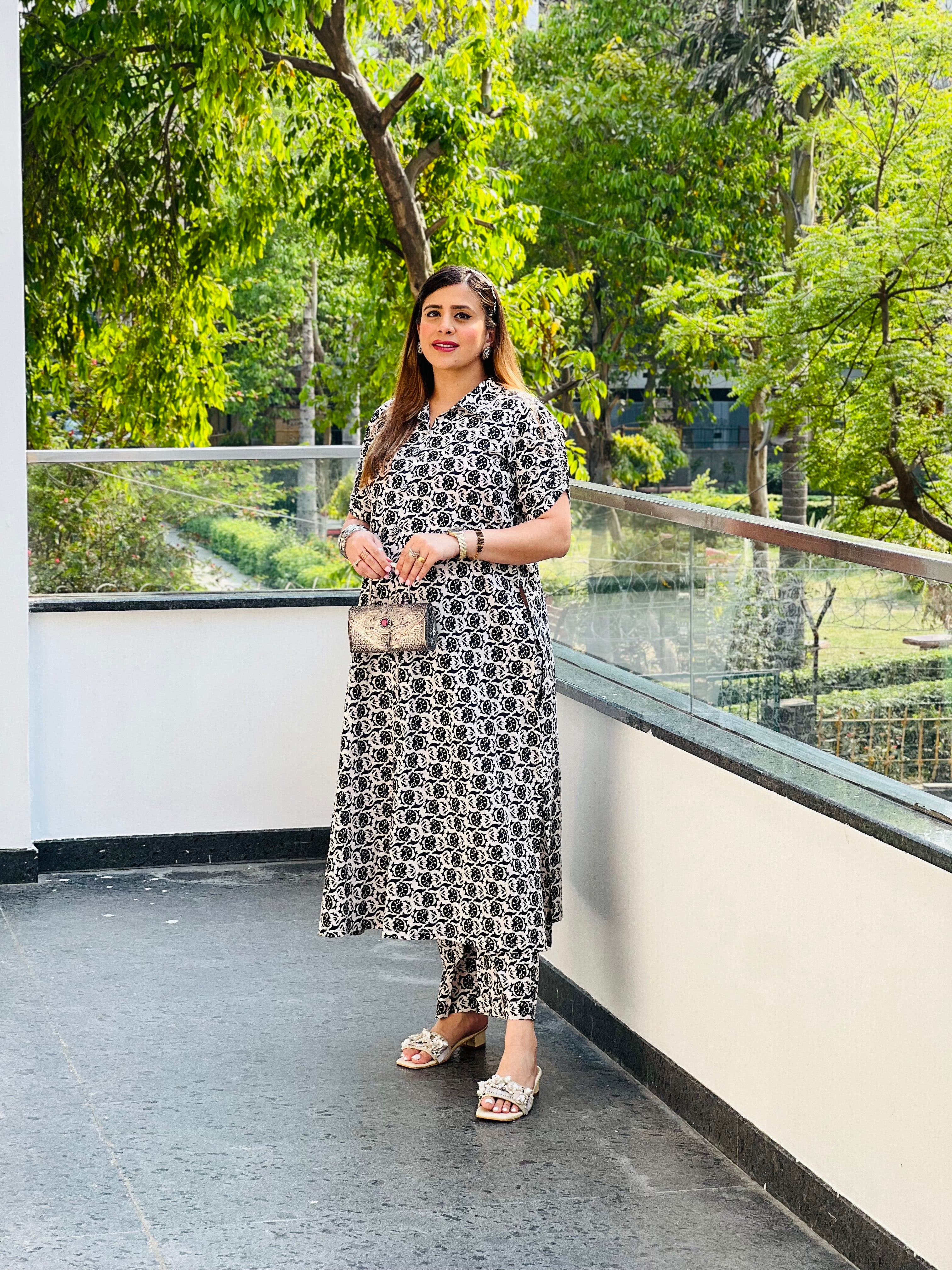 Monochrome Magic Suit