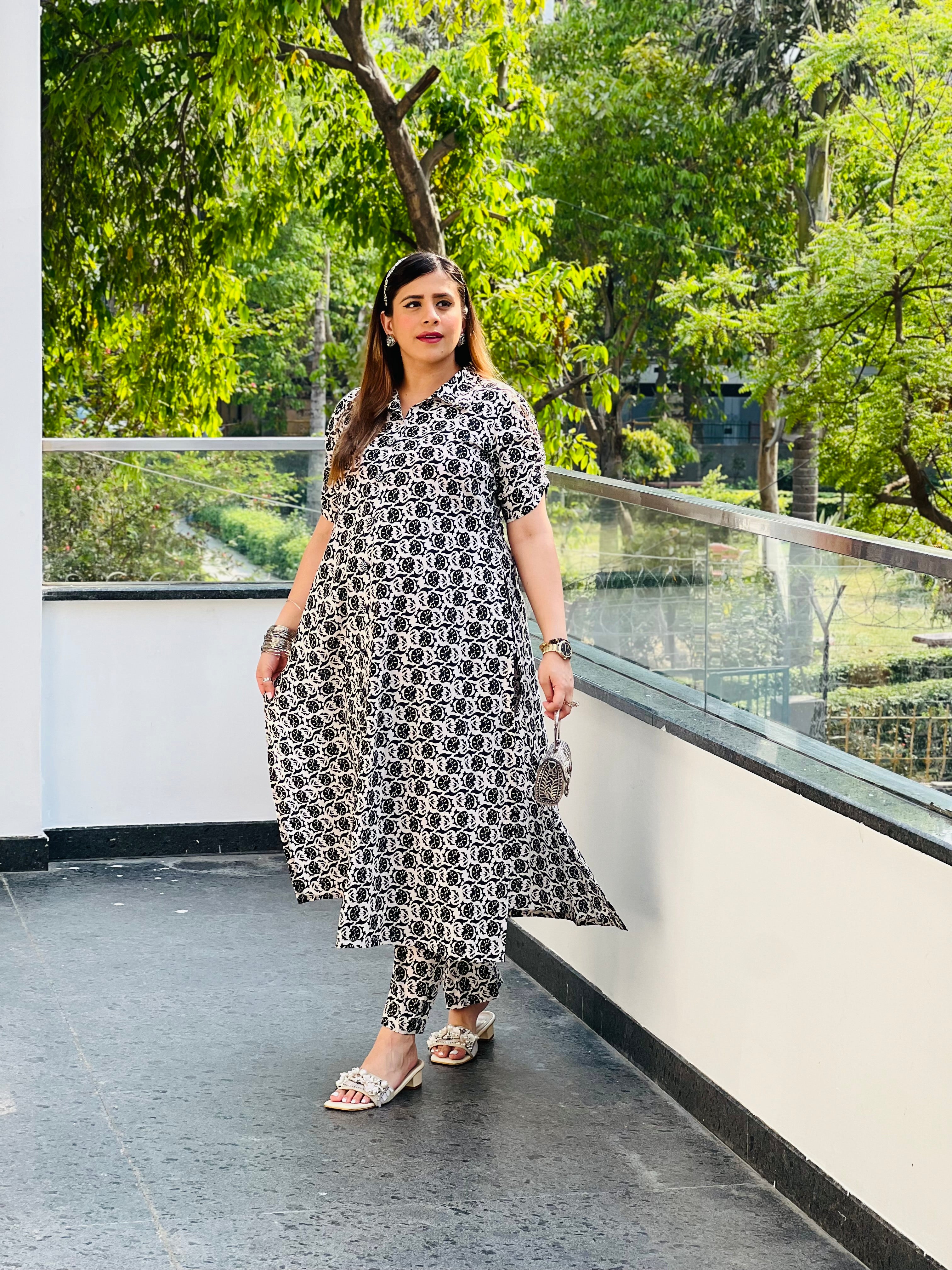 Monochrome Magic Suit