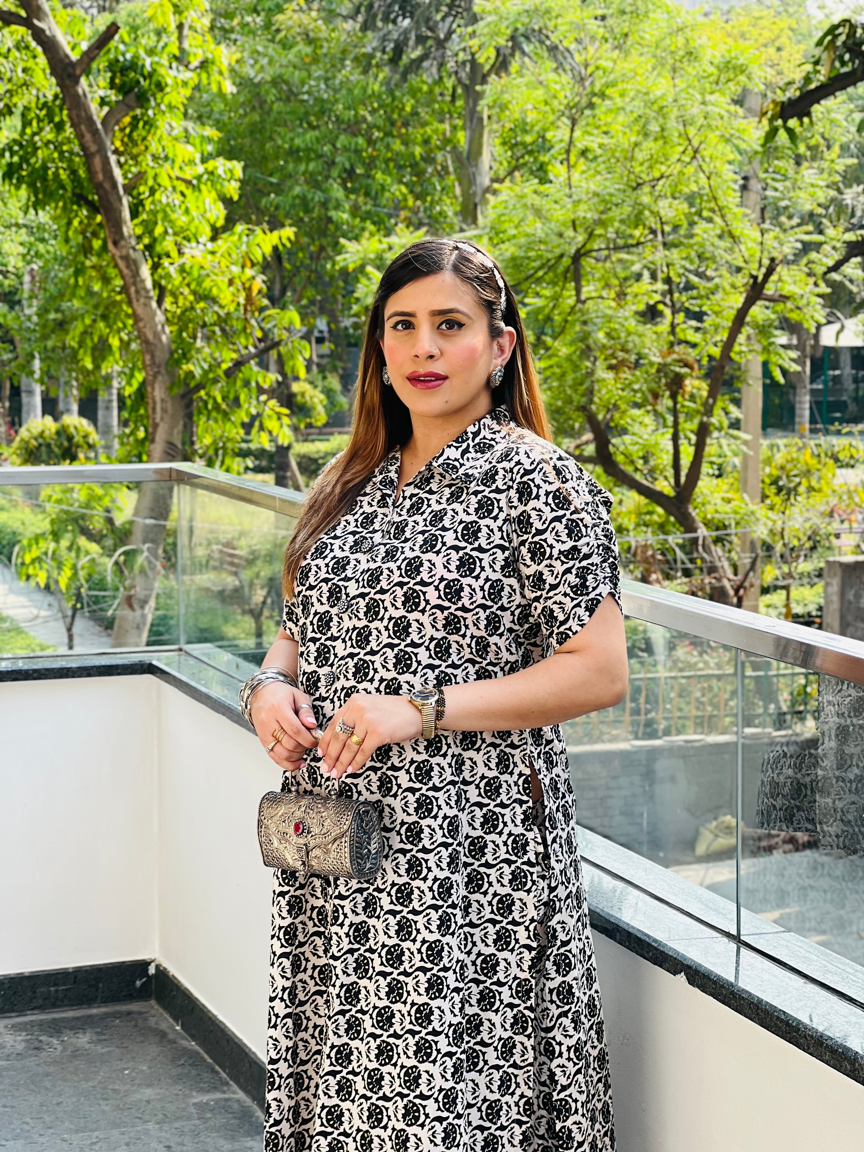 Monochrome Magic Suit