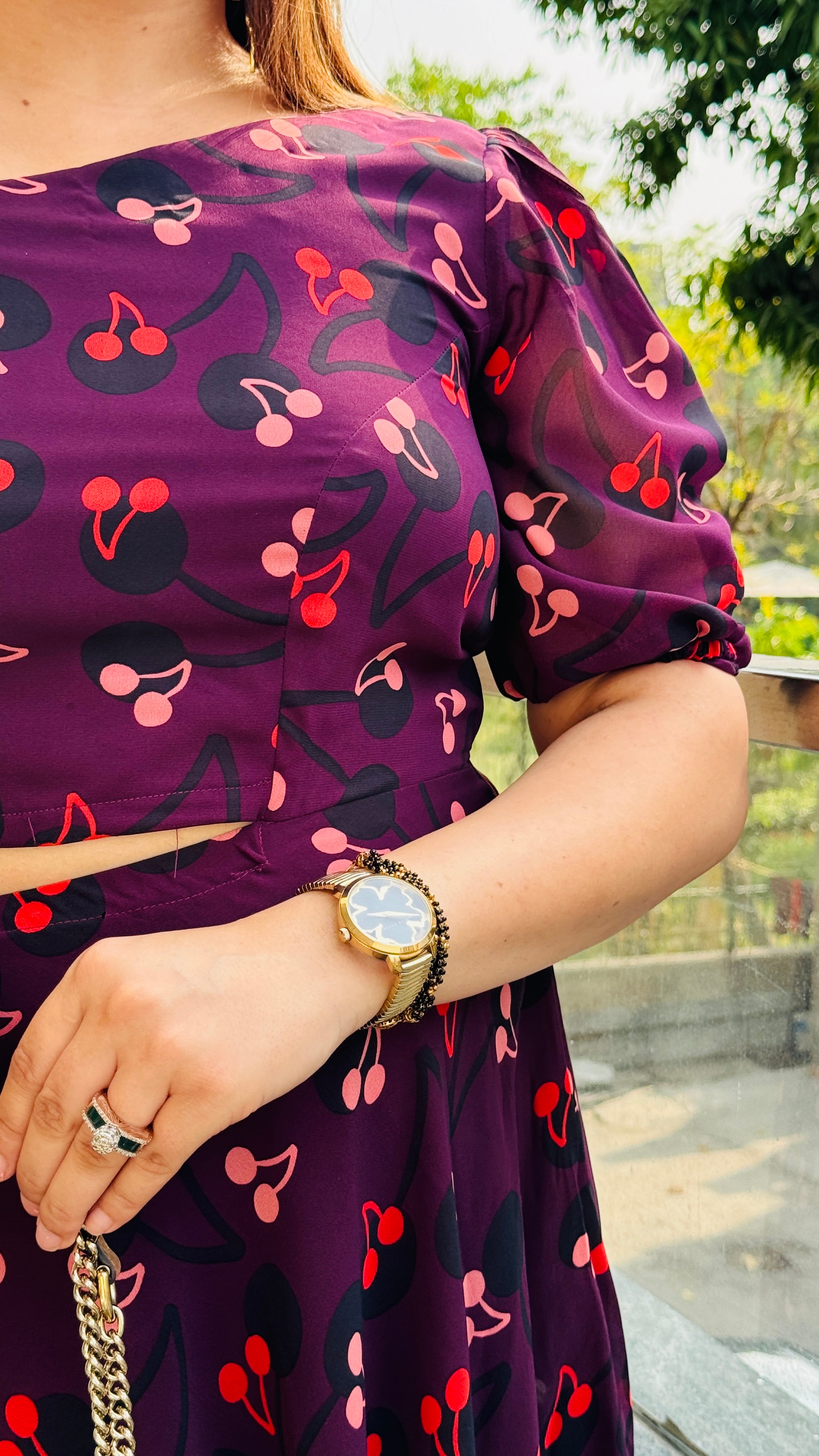 Wine Cherry Maxi 🍷