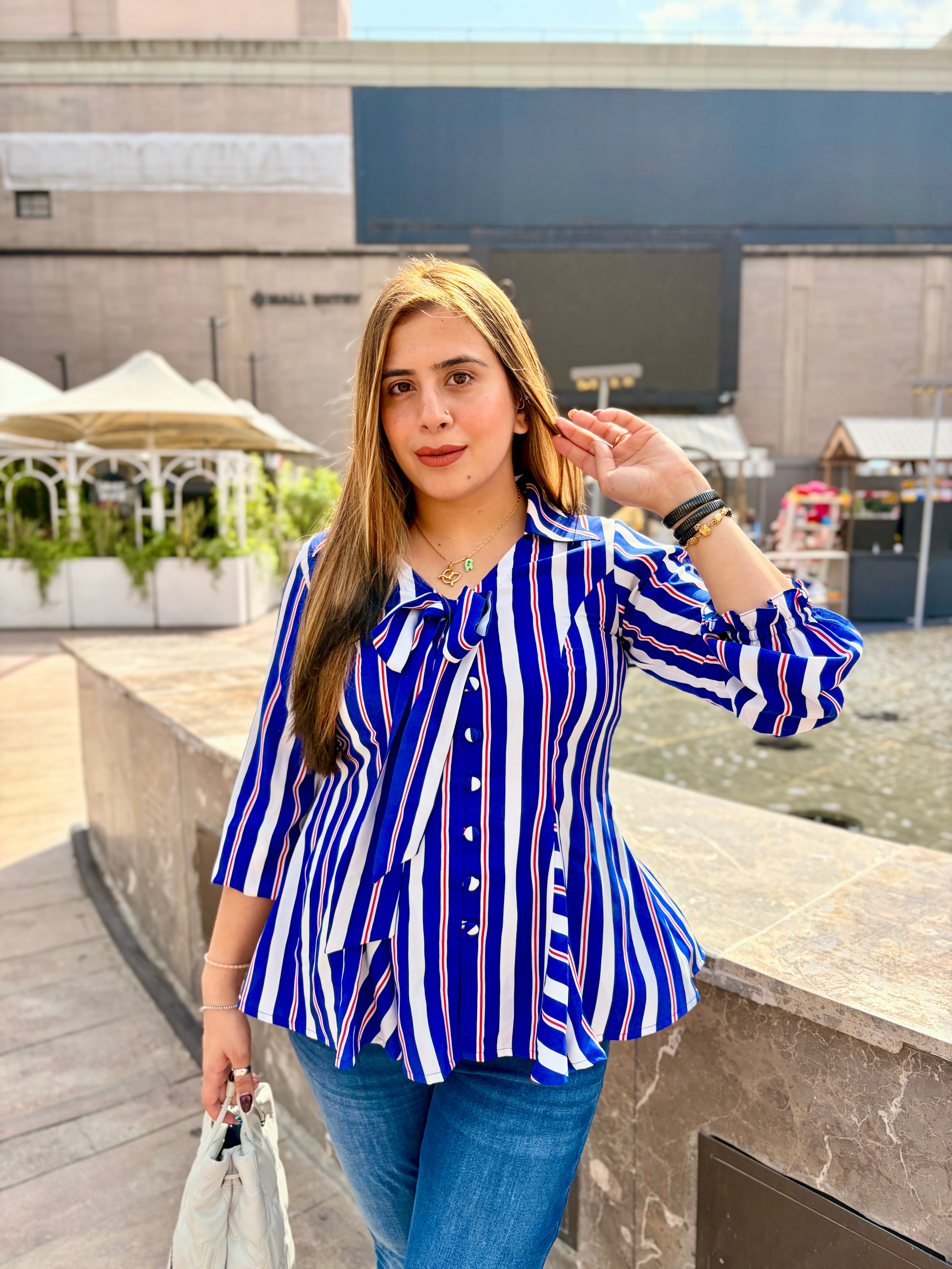 Electric Stripes Top