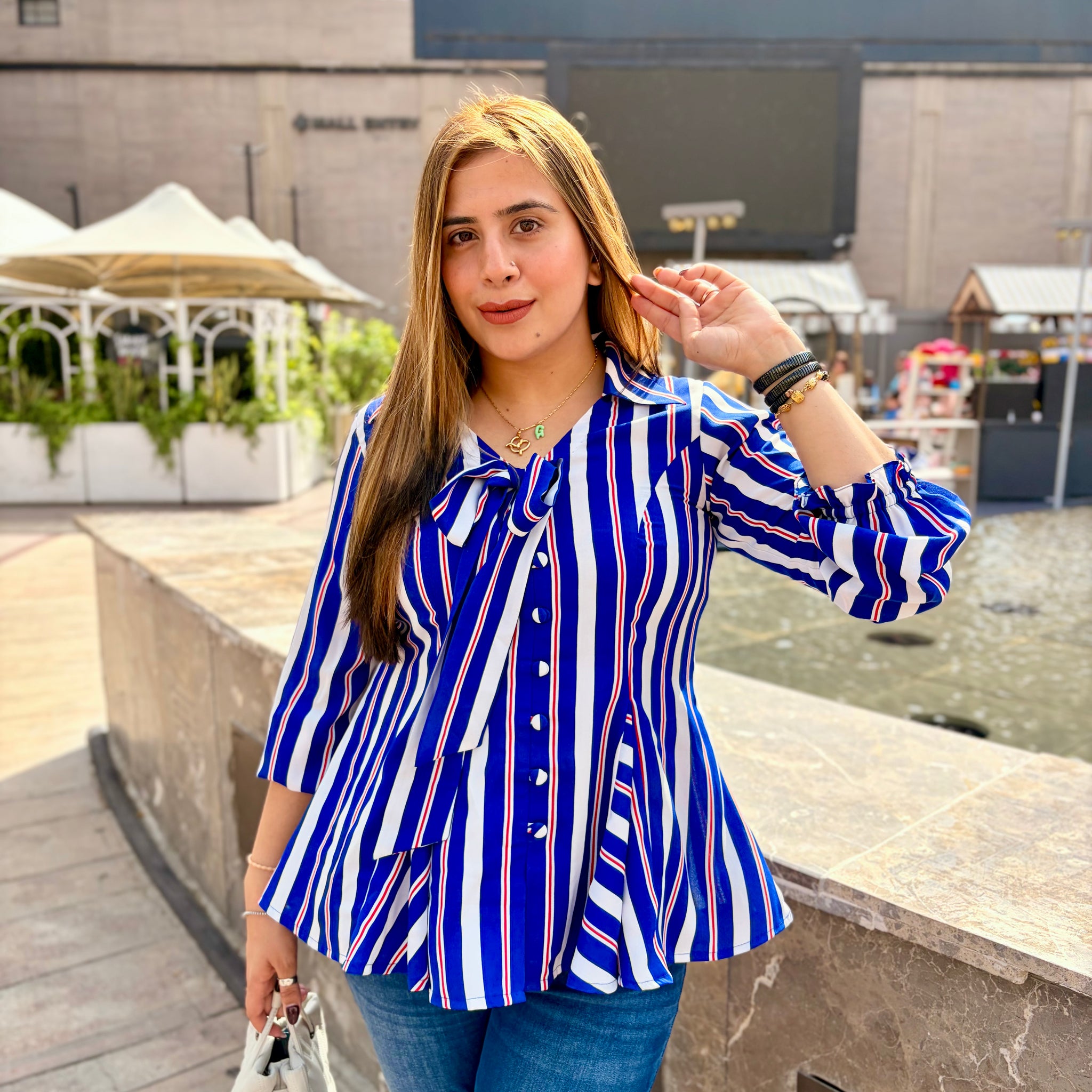 Electric Stripes Top