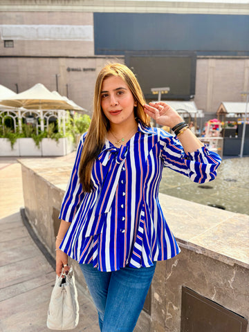 Electric Stripes Top