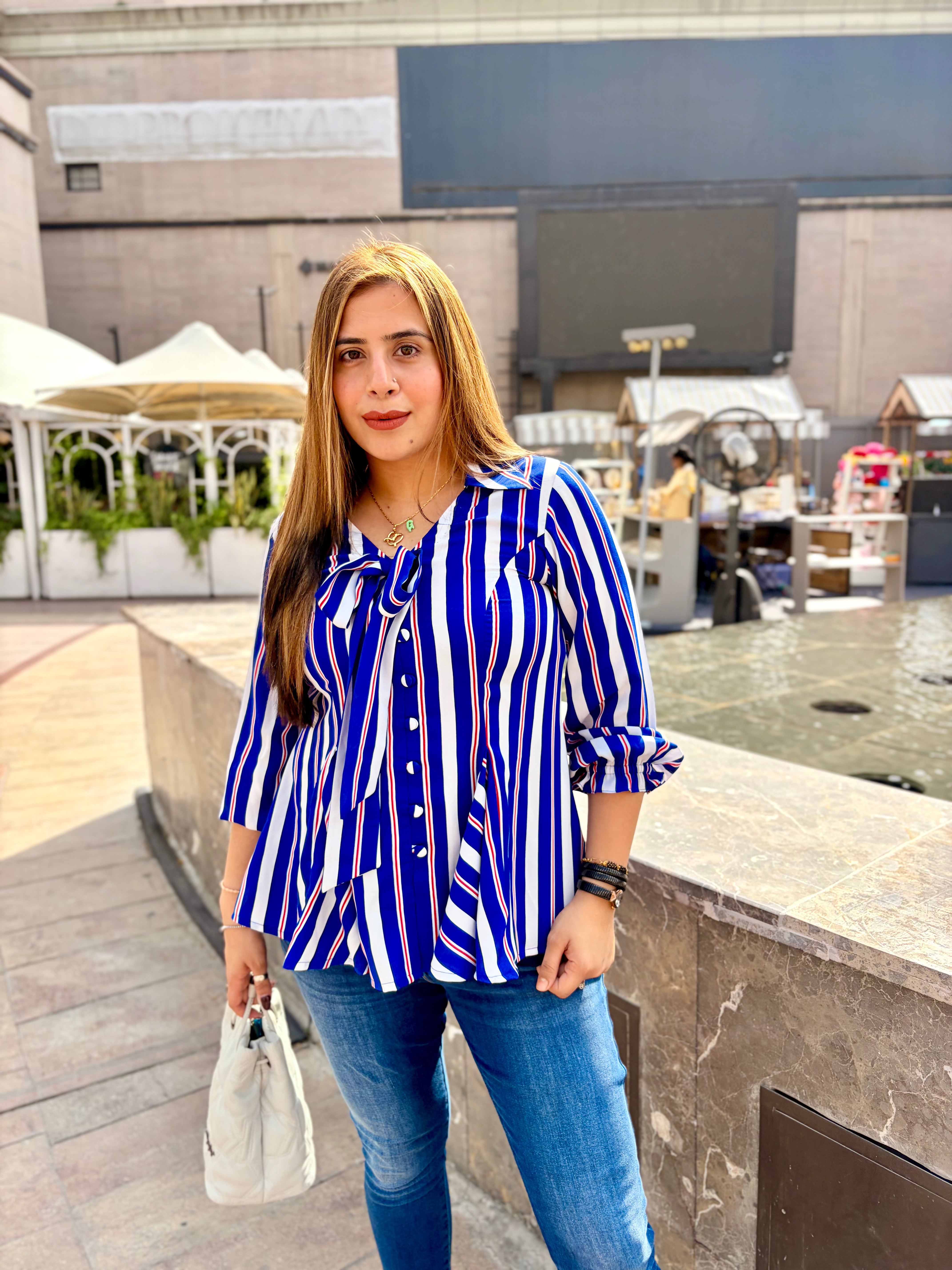 Electric Stripes Top