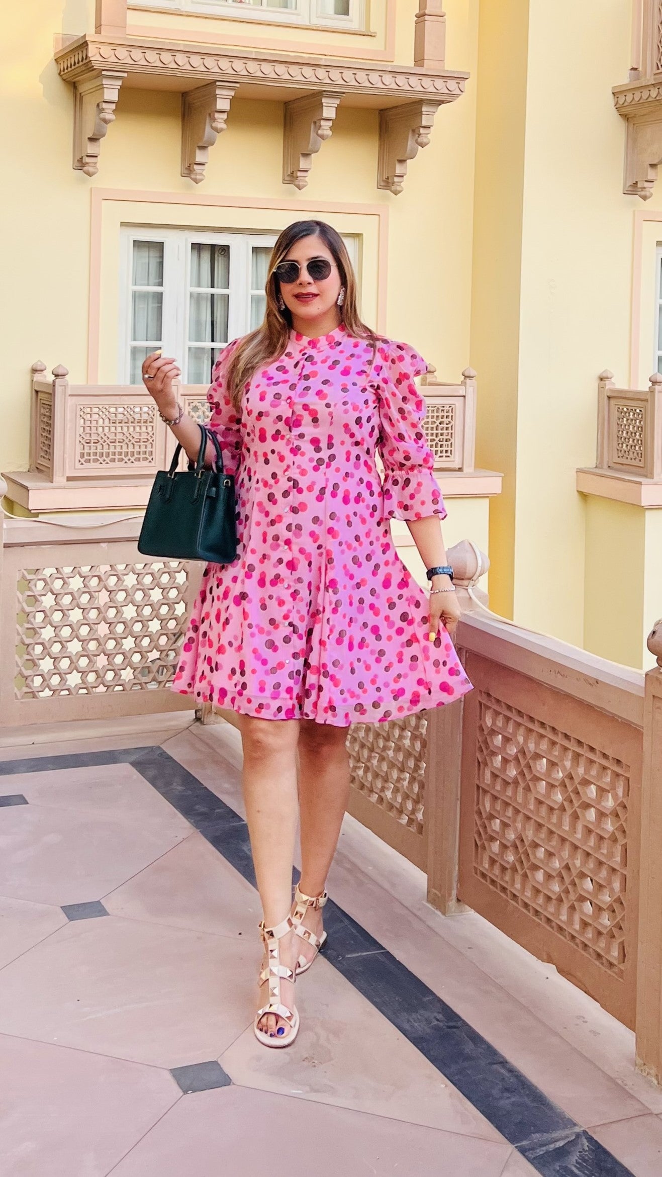 Baby Pink Bubble Dress