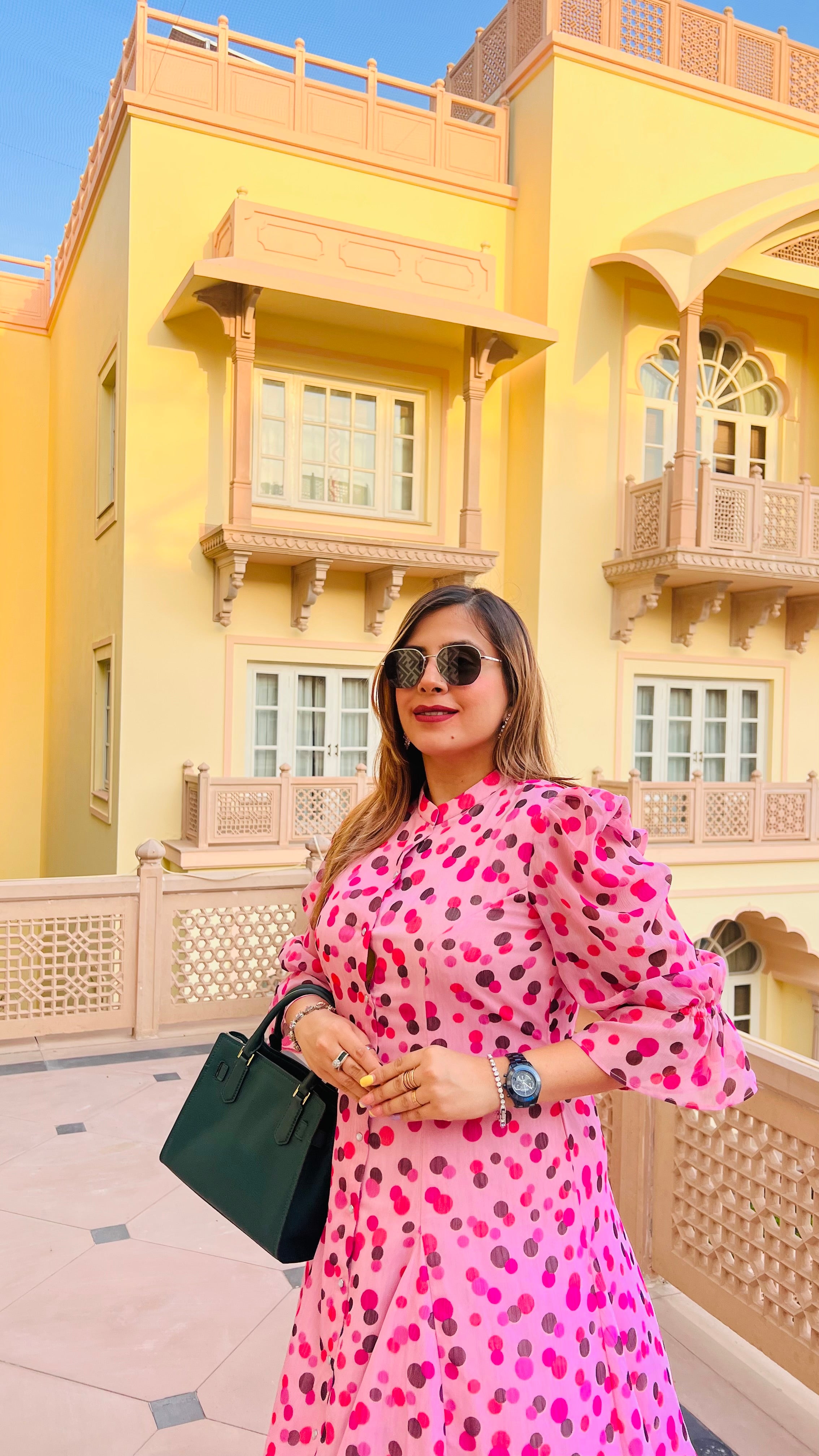 Baby Pink Bubble Dress