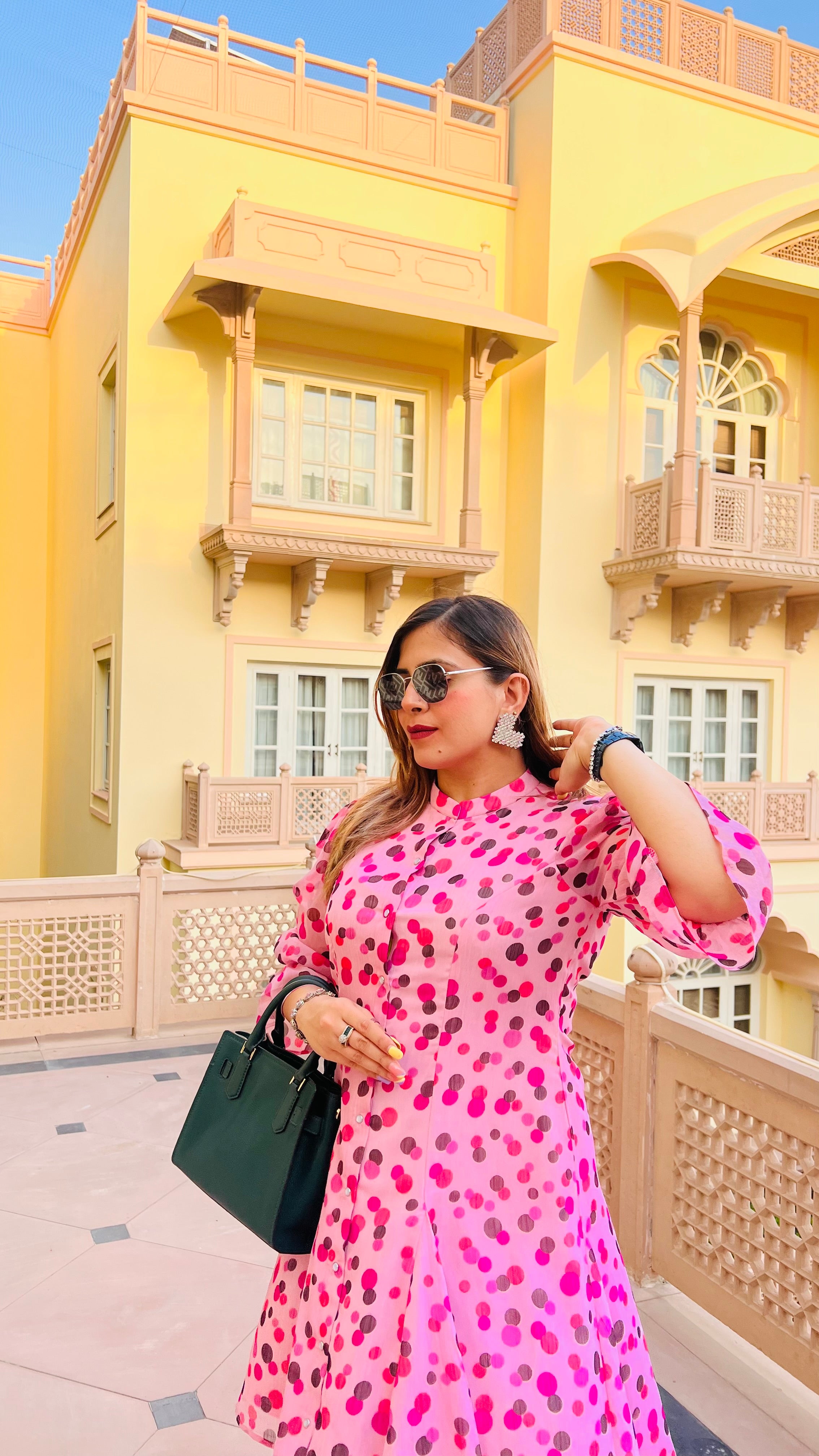 Baby Pink Bubble Dress