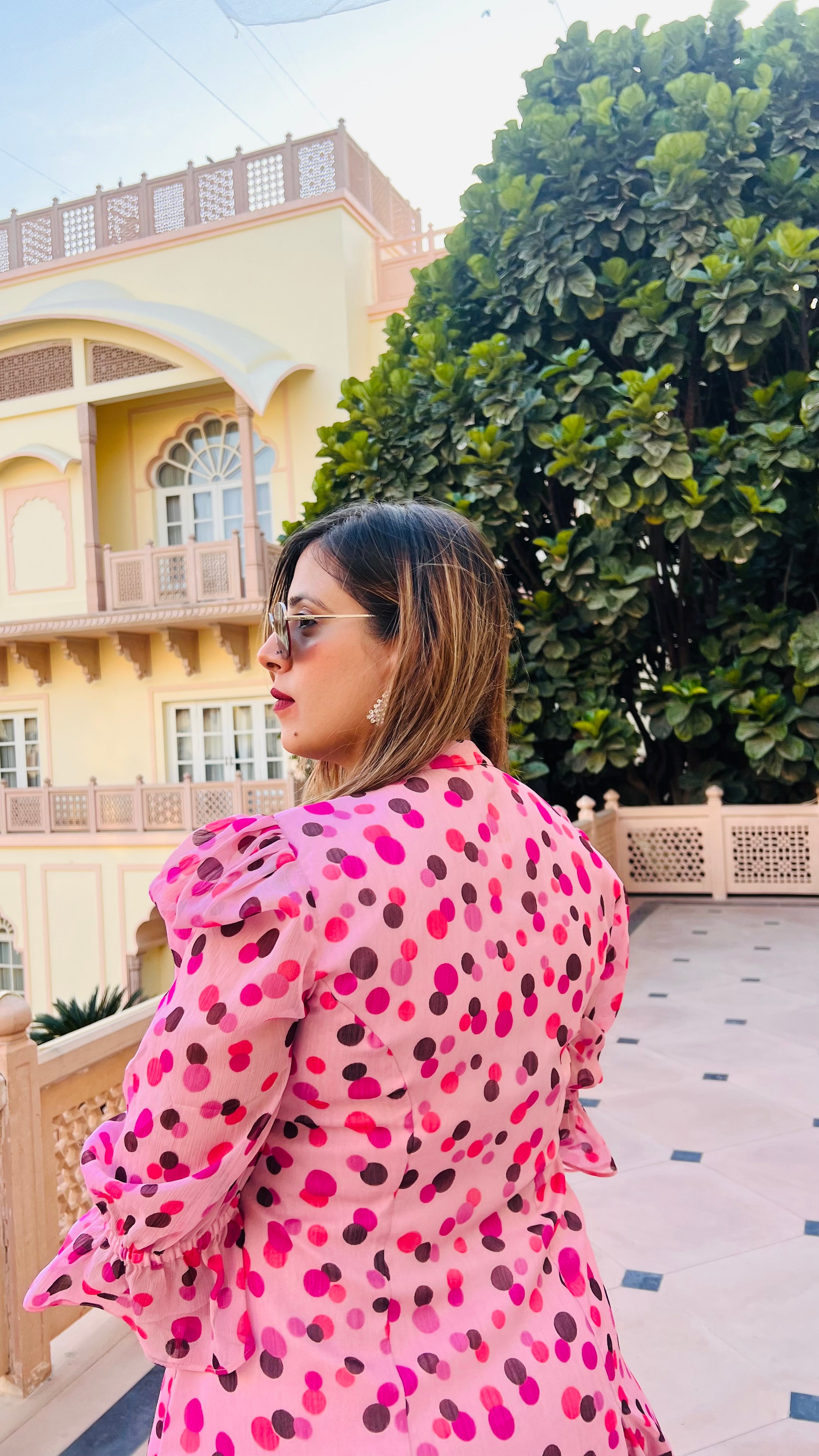 Baby Pink Bubble Dress