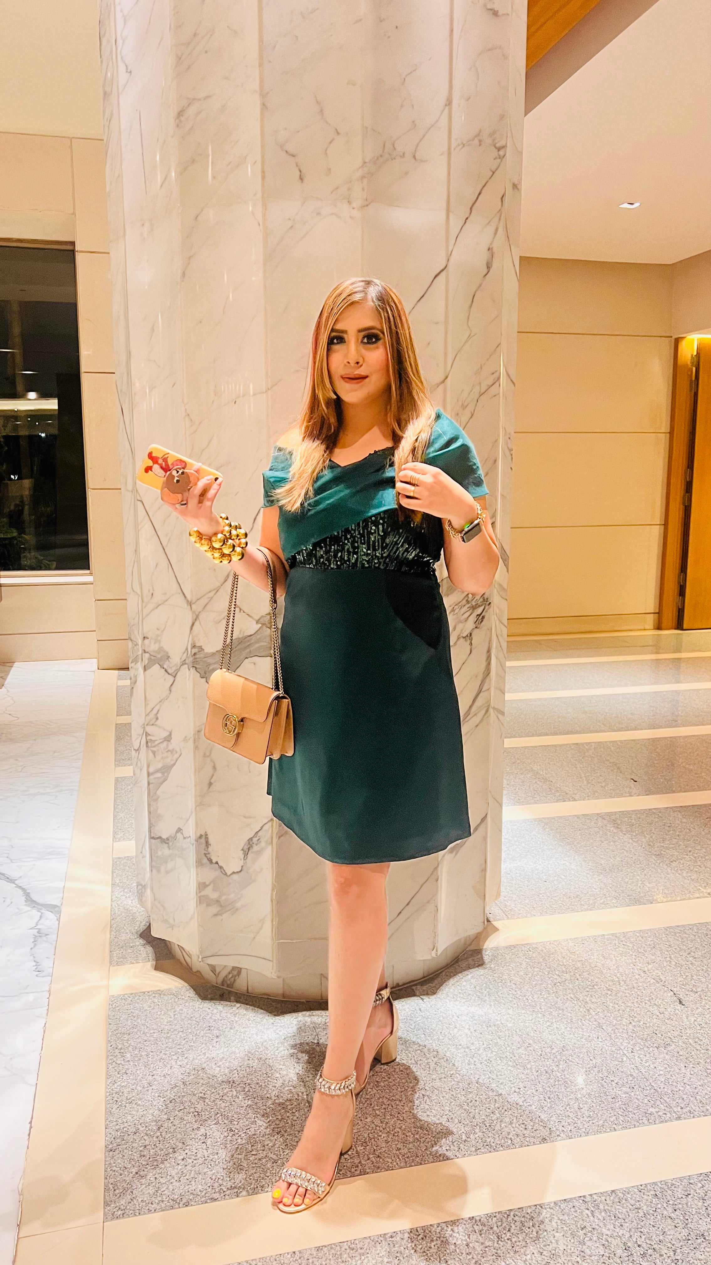 Green Sequin Birthday Dress