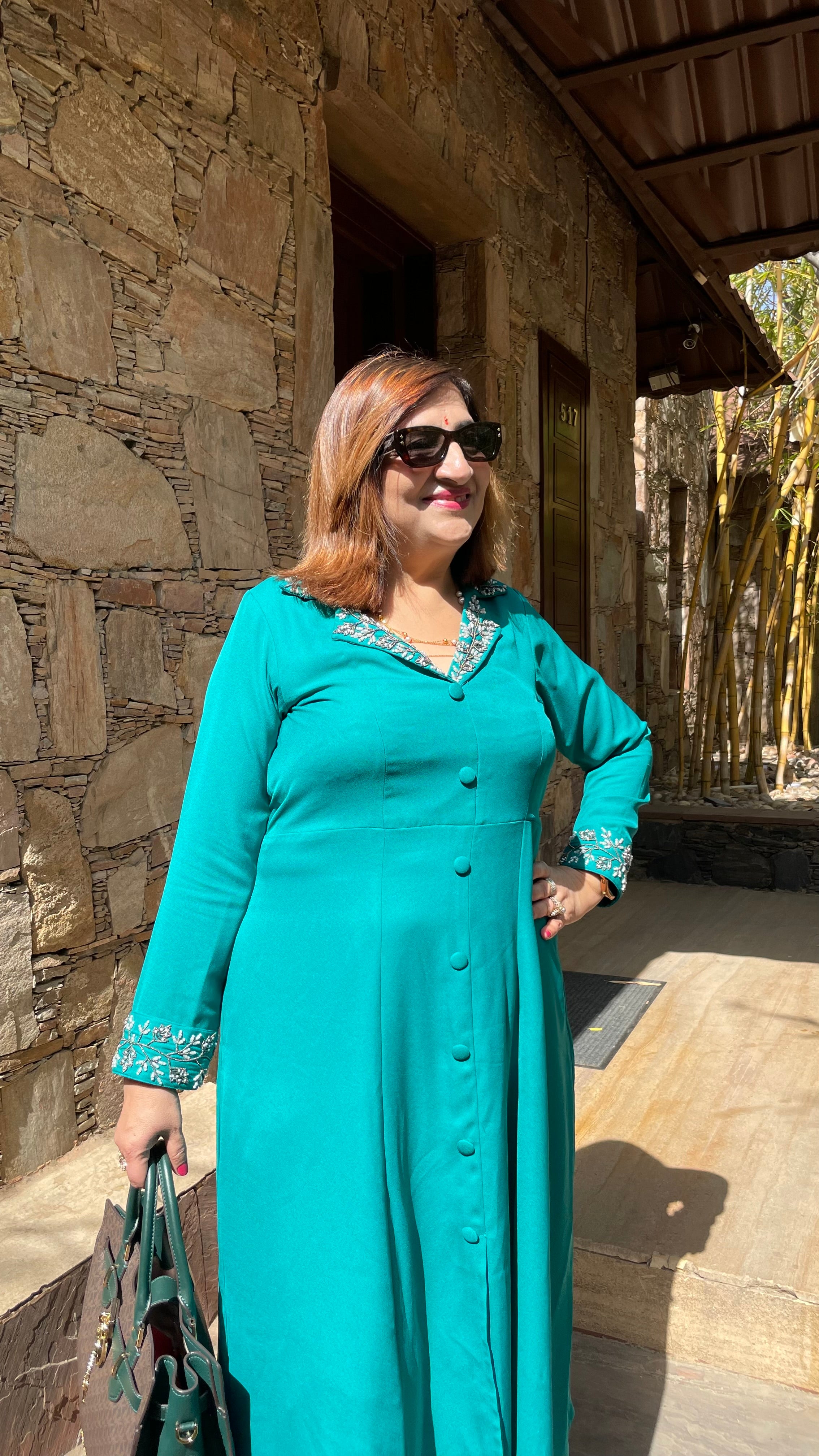 Teal Green Breakfast Co-Ord