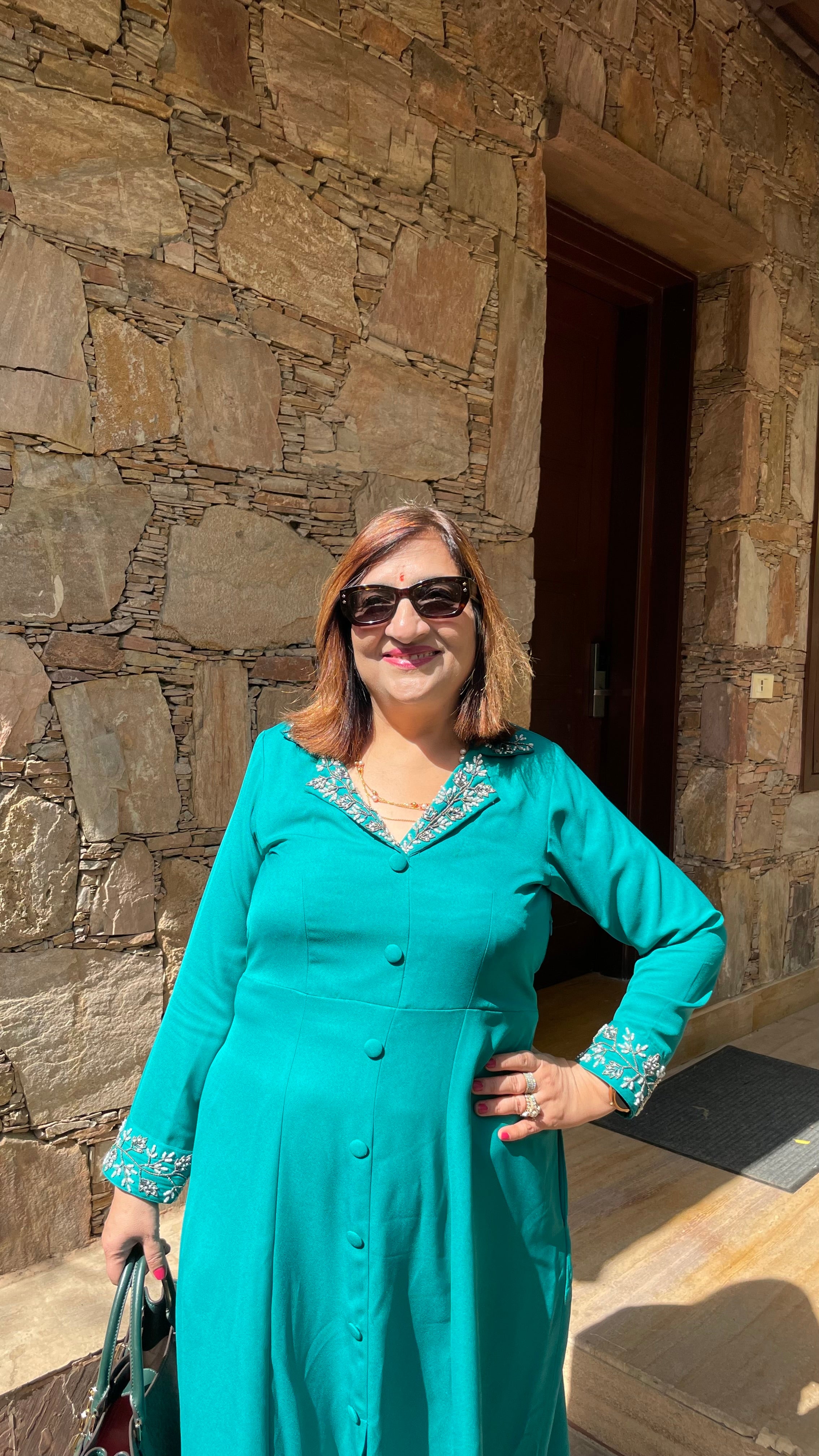 Teal Green Breakfast Co-Ord