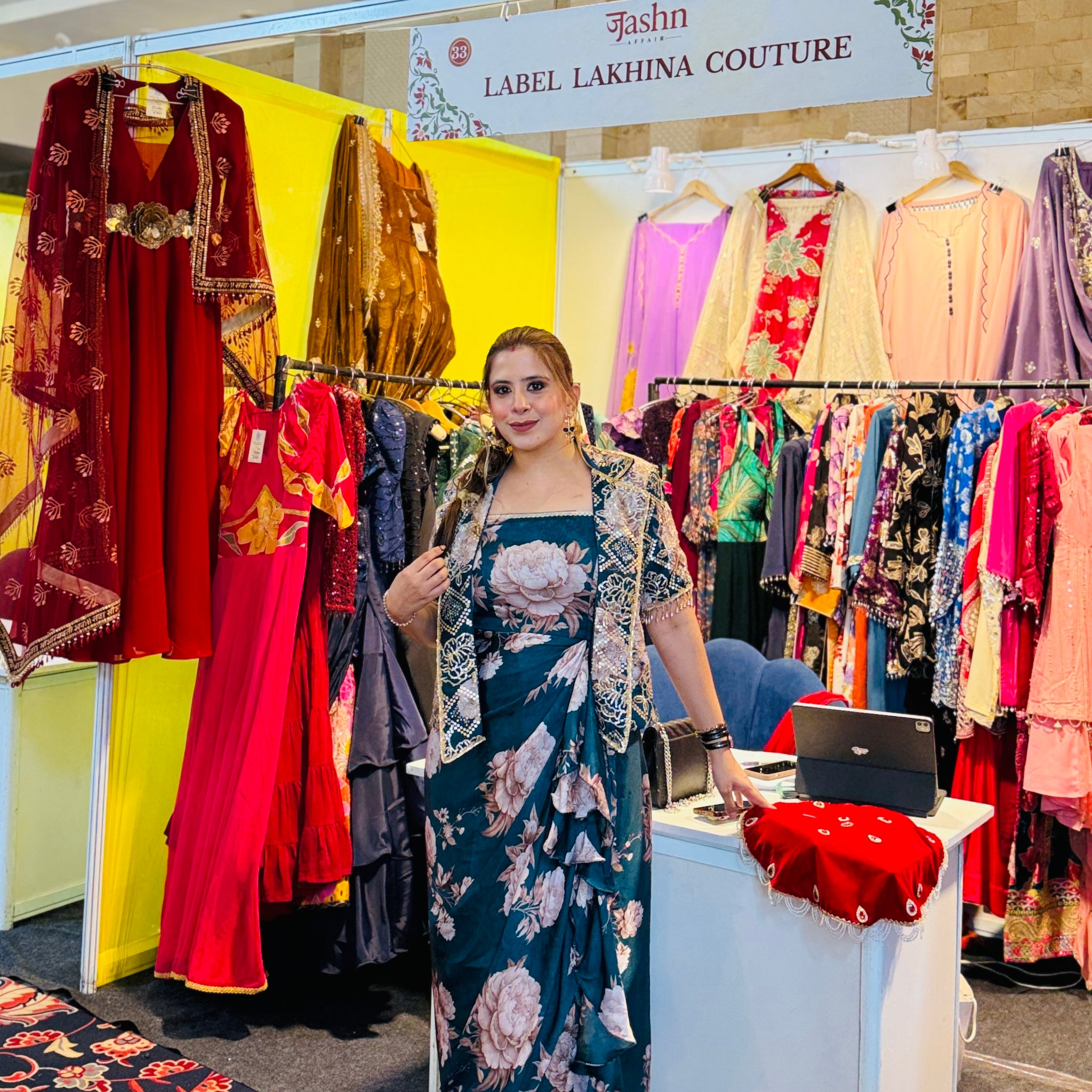 Peacock Diwali Drape + Jacket