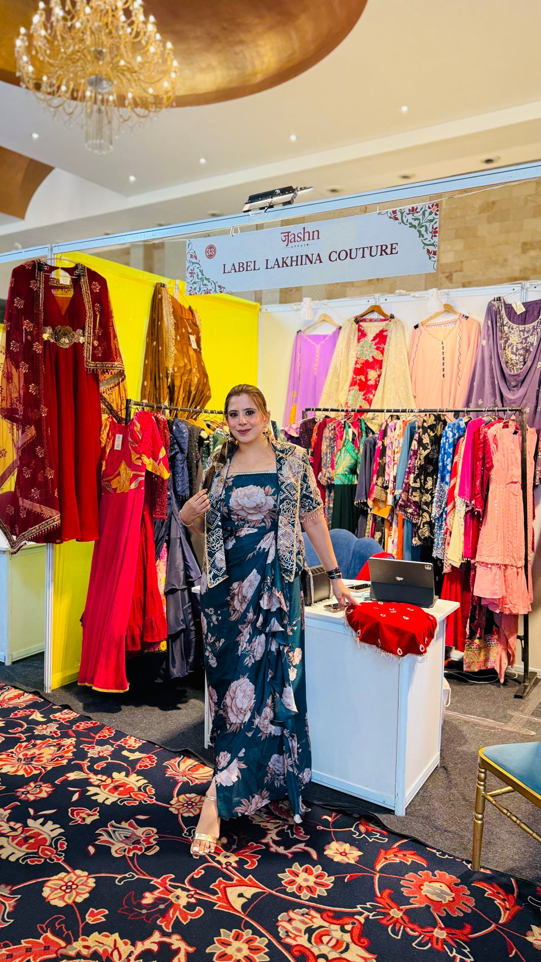 Peacock Diwali Drape + Jacket