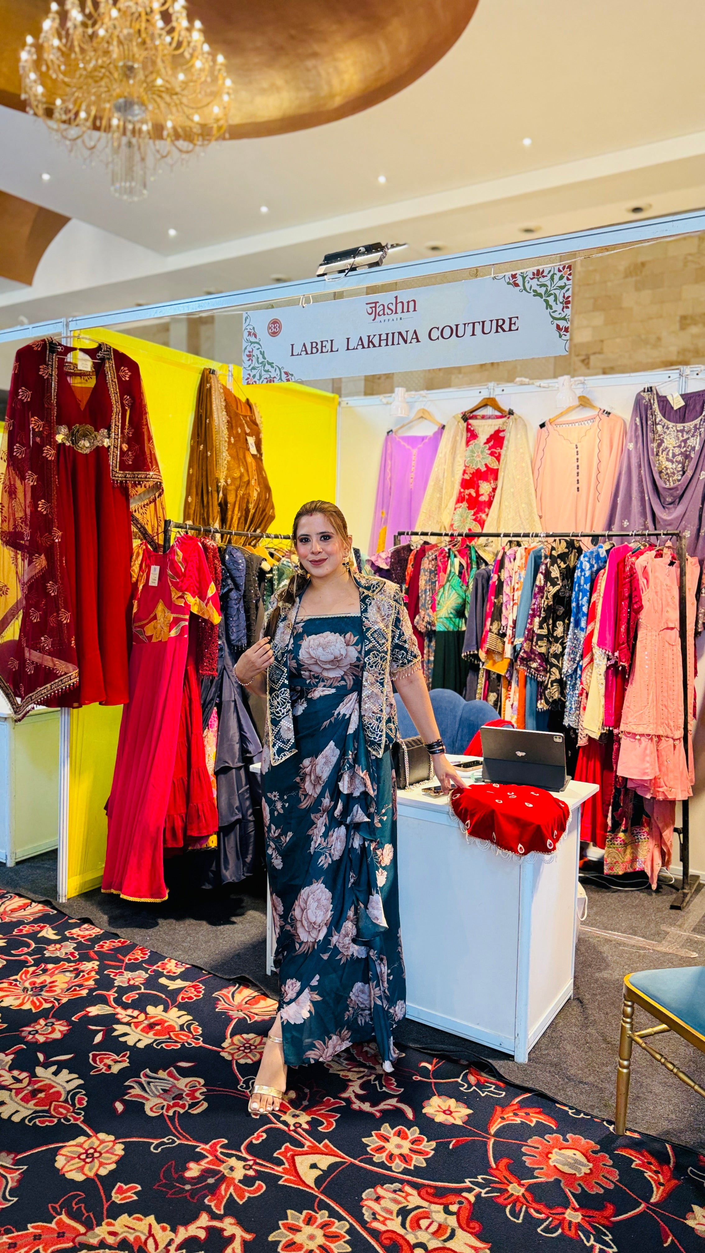 Peacock Diwali Drape + Jacket