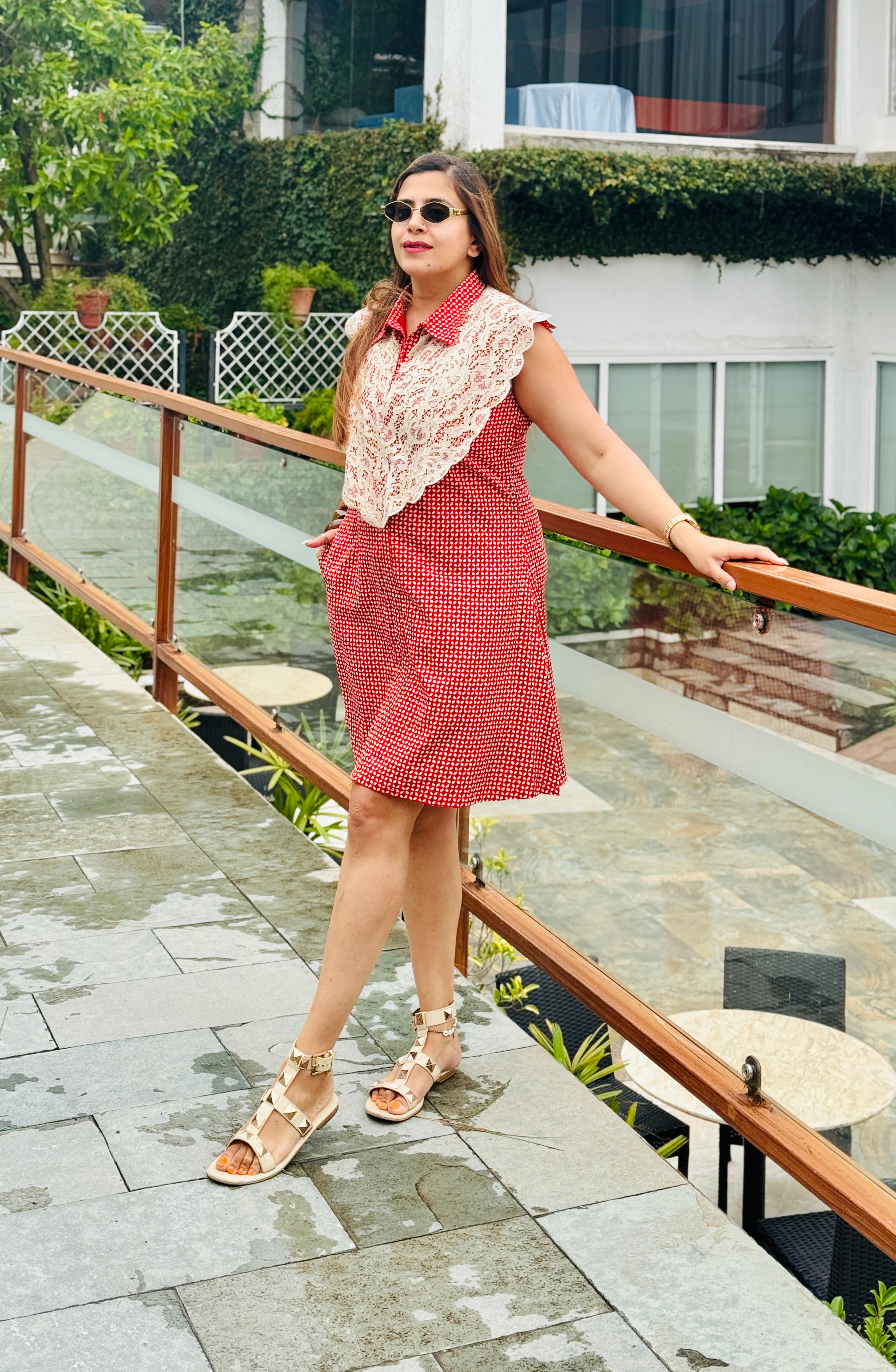 Chantilly Cotton Dress