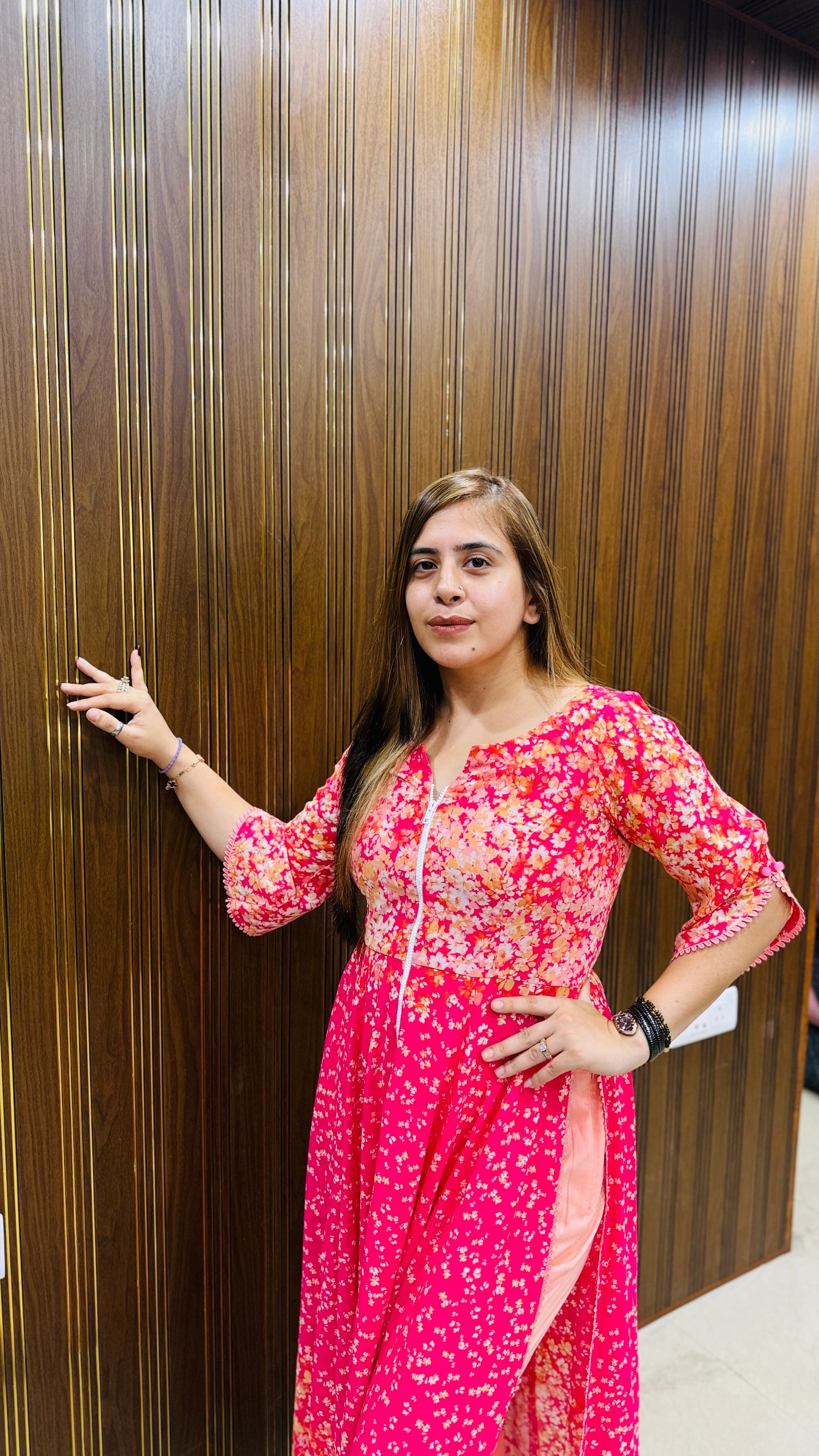 Pink Bougainvillea Suit