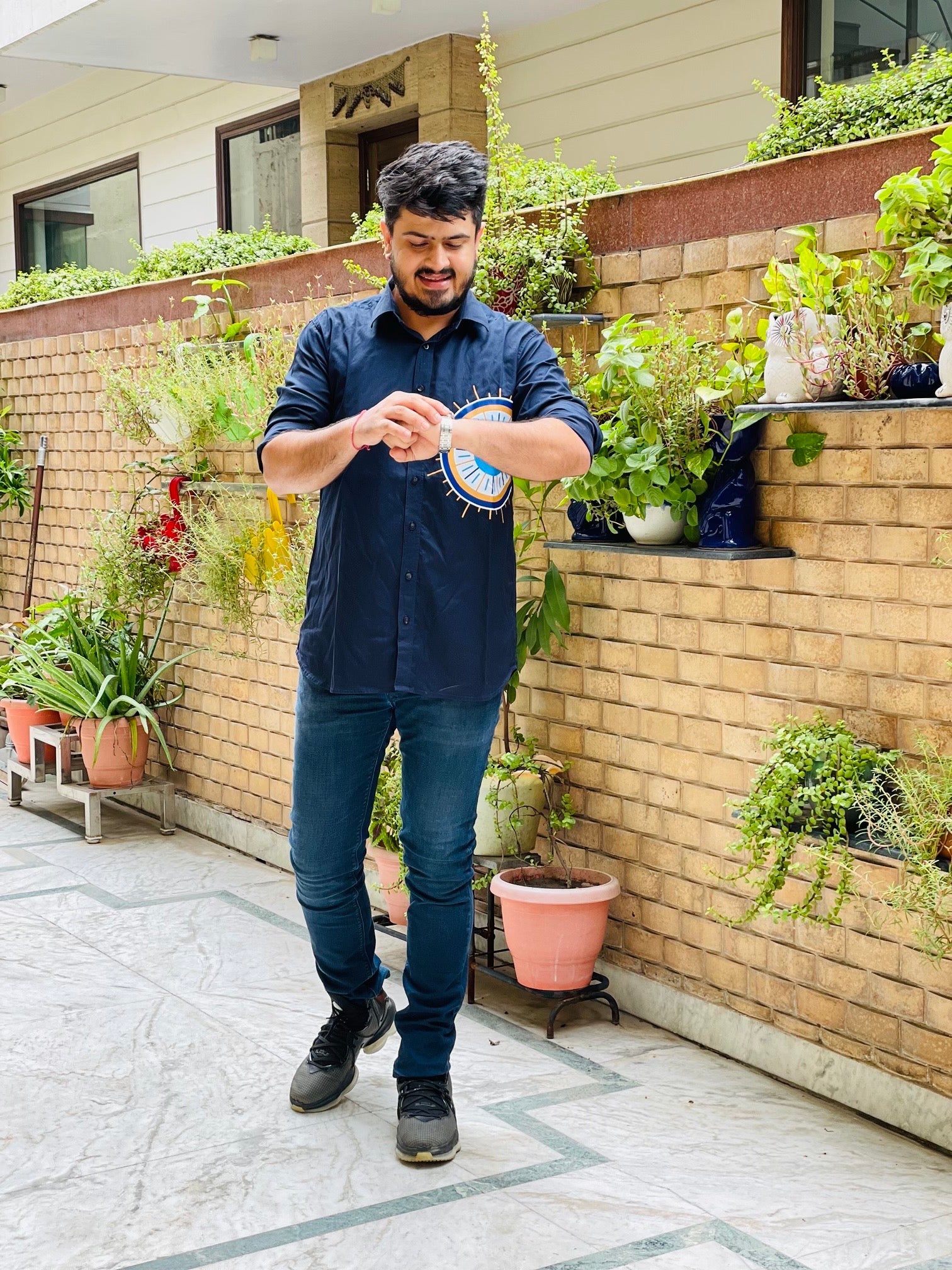 Menswear Evil Eye Shirt