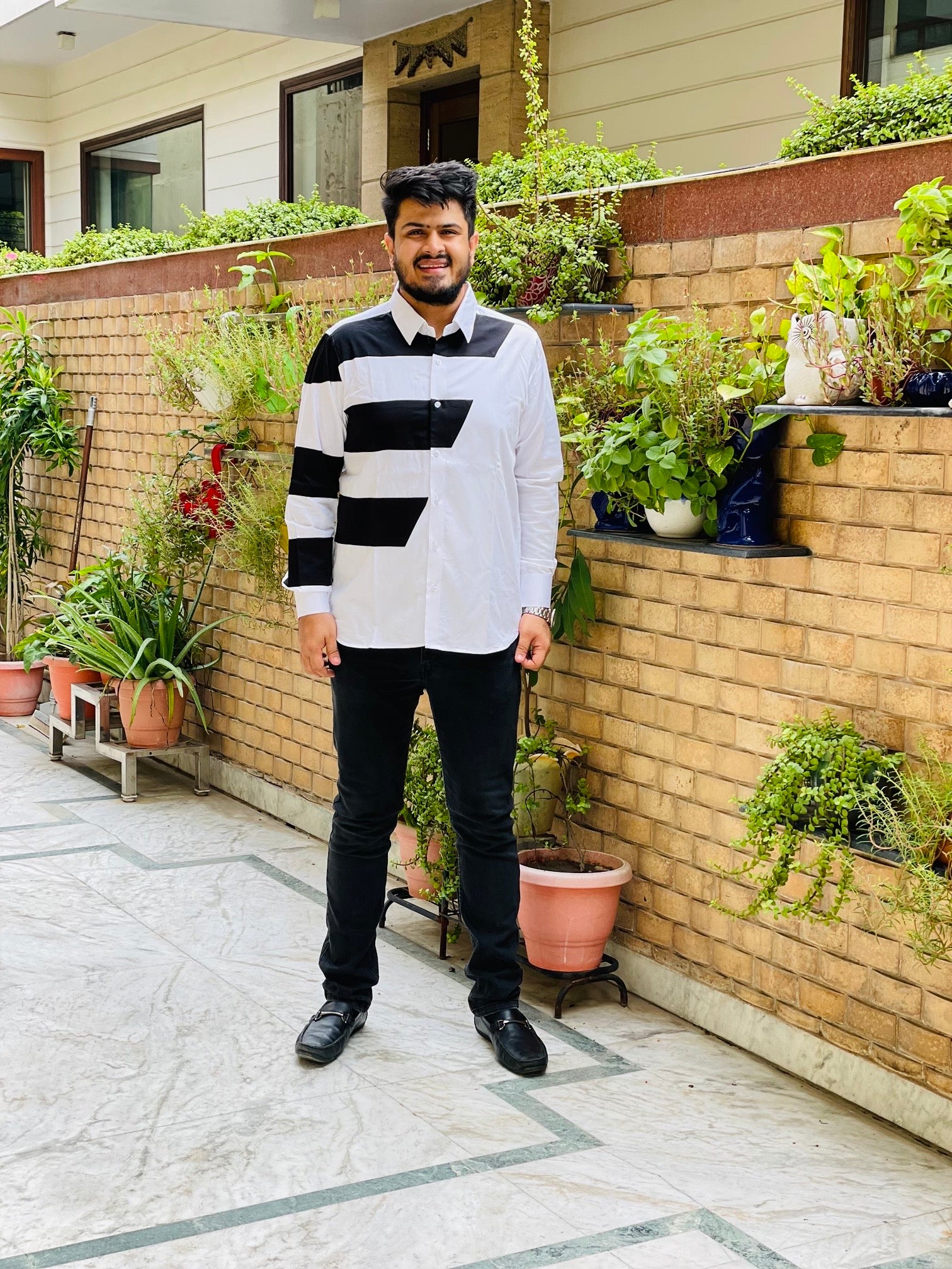 Menswear Tri Stripes Shirt