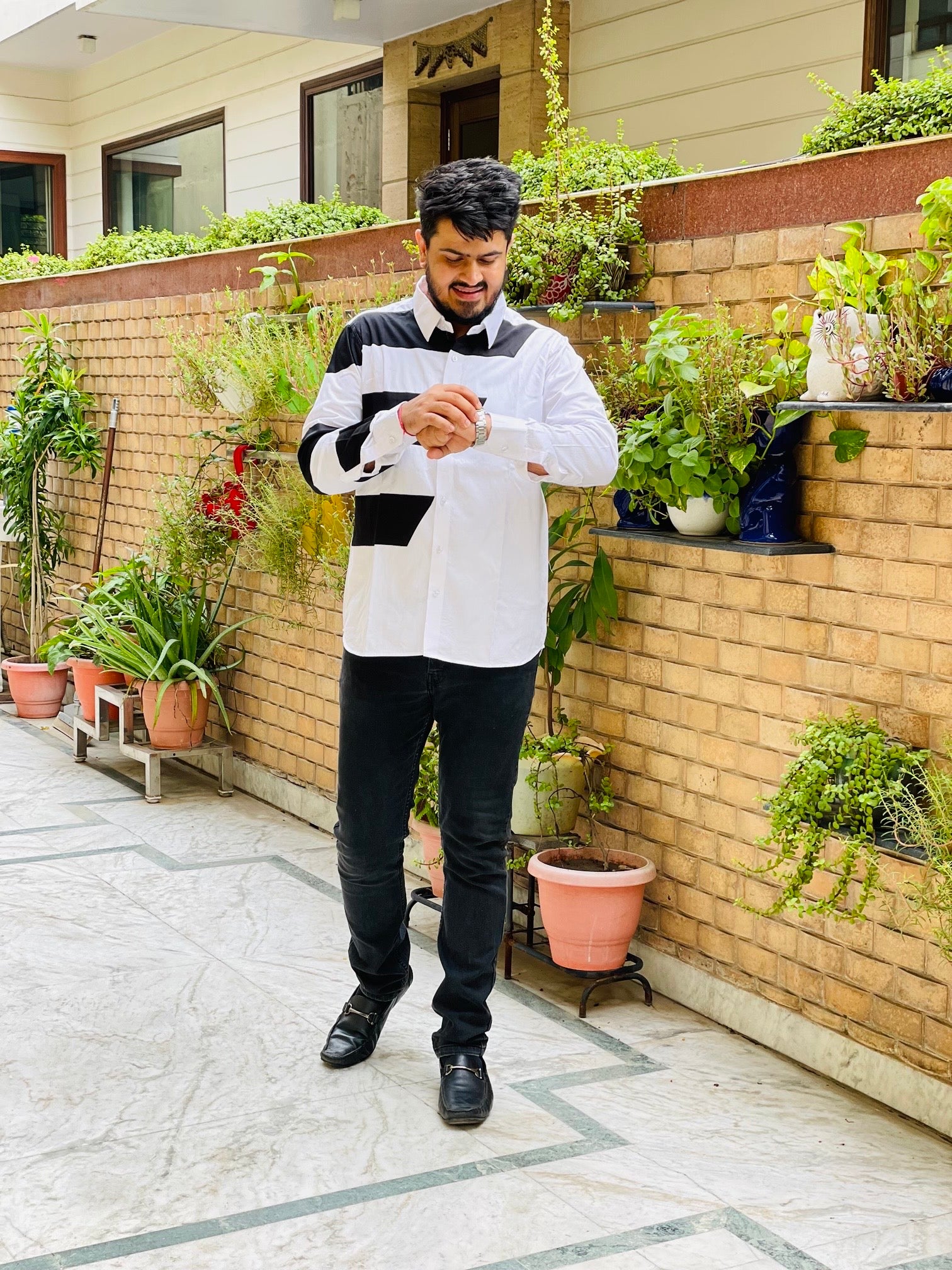 Menswear Tri Stripes Shirt