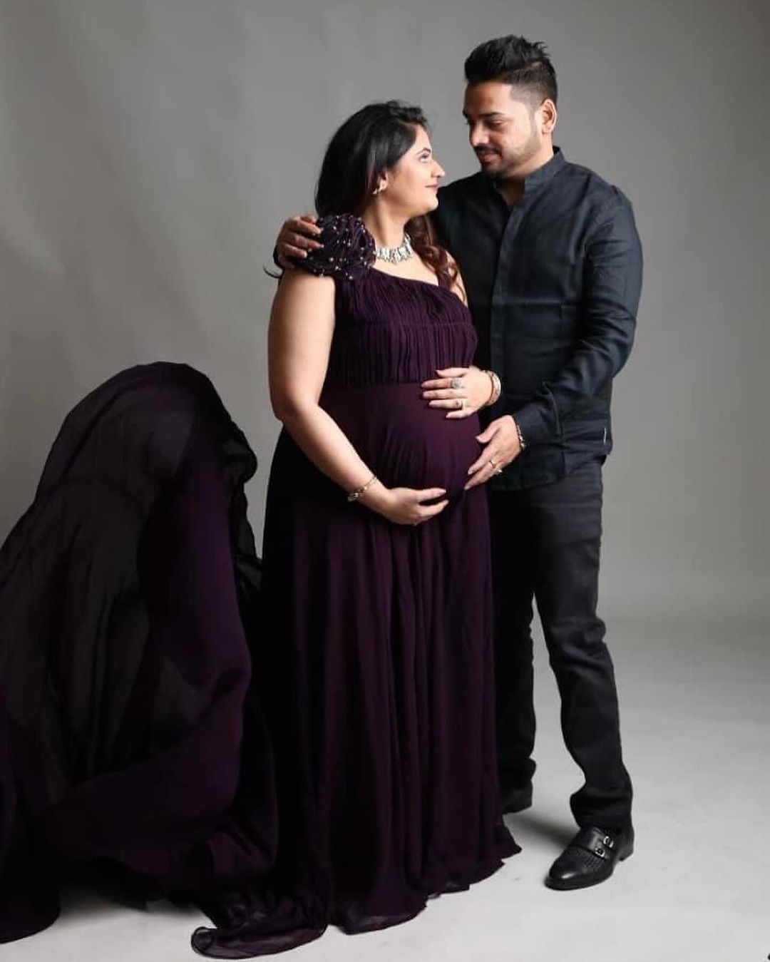 Purple Mamma Gown
