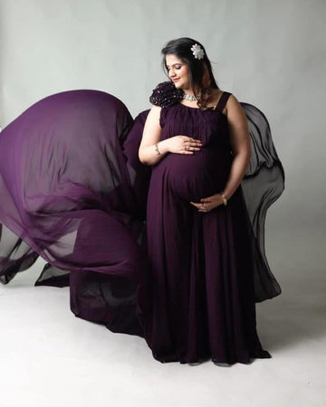 Purple Mamma Gown