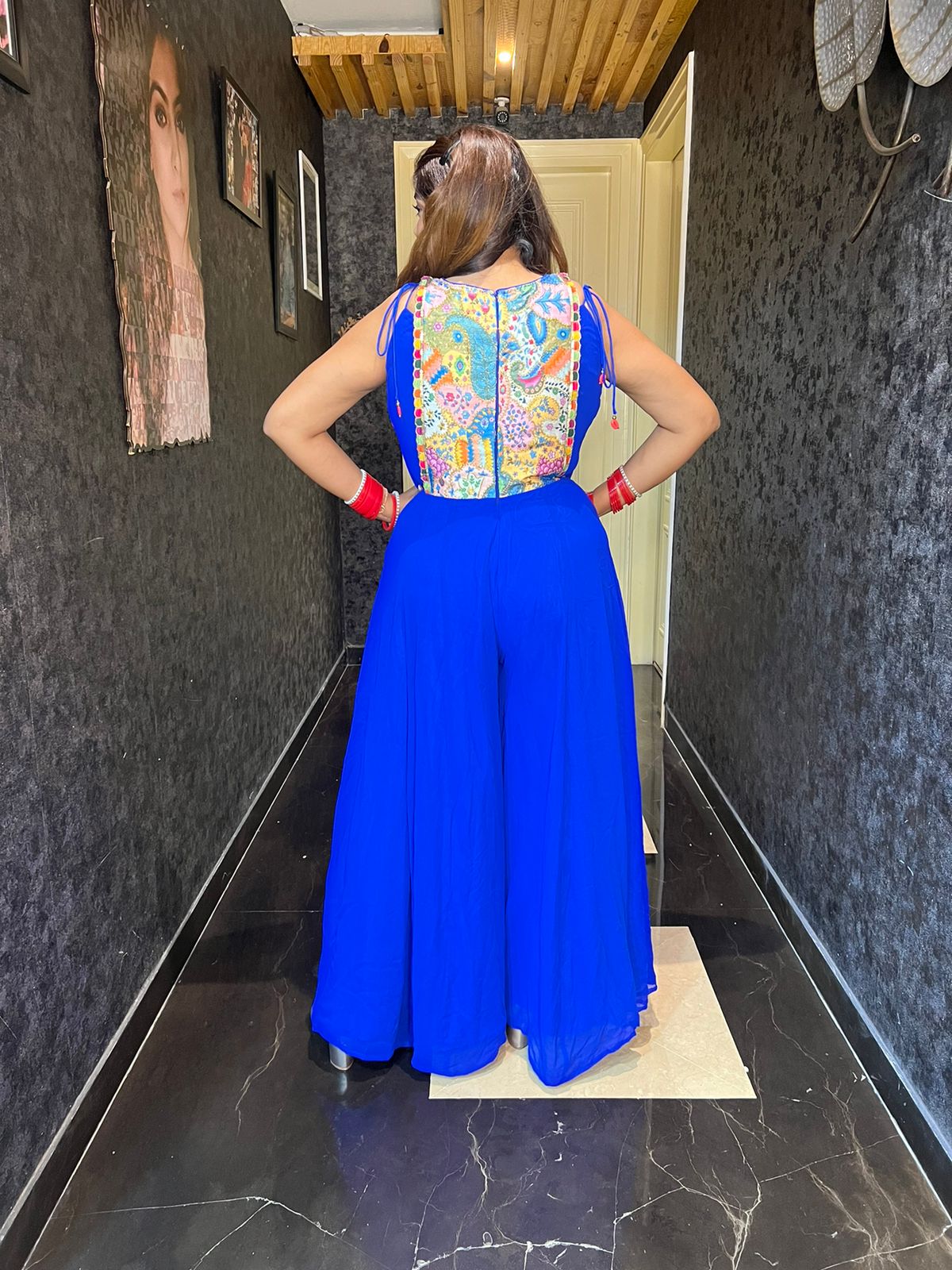 KritiDS Blue Jumpsuit