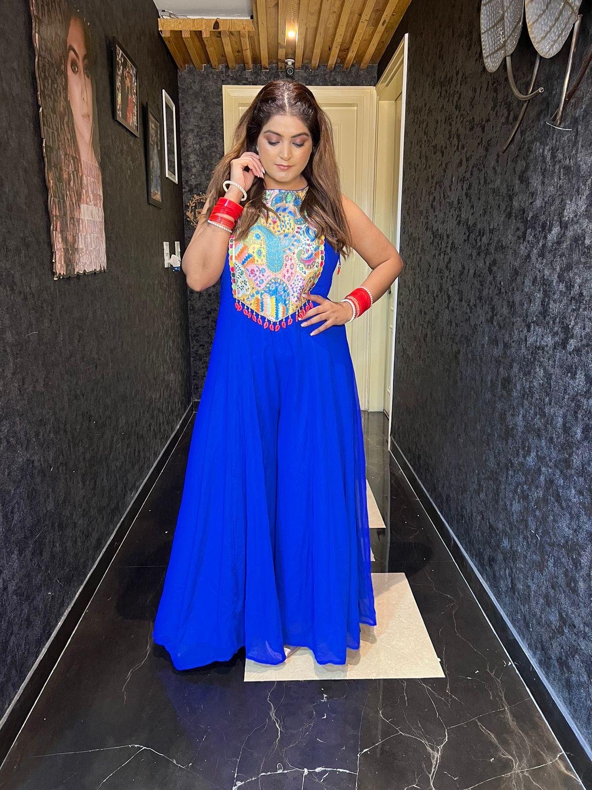 KritiDS Blue Jumpsuit