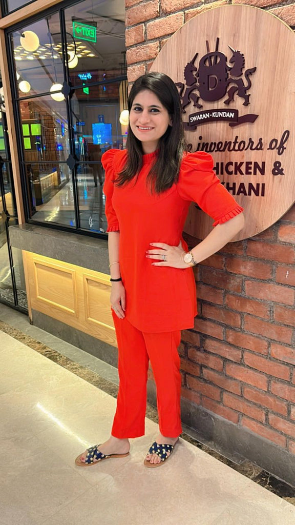 Classic Carrot Red Co-Ord
