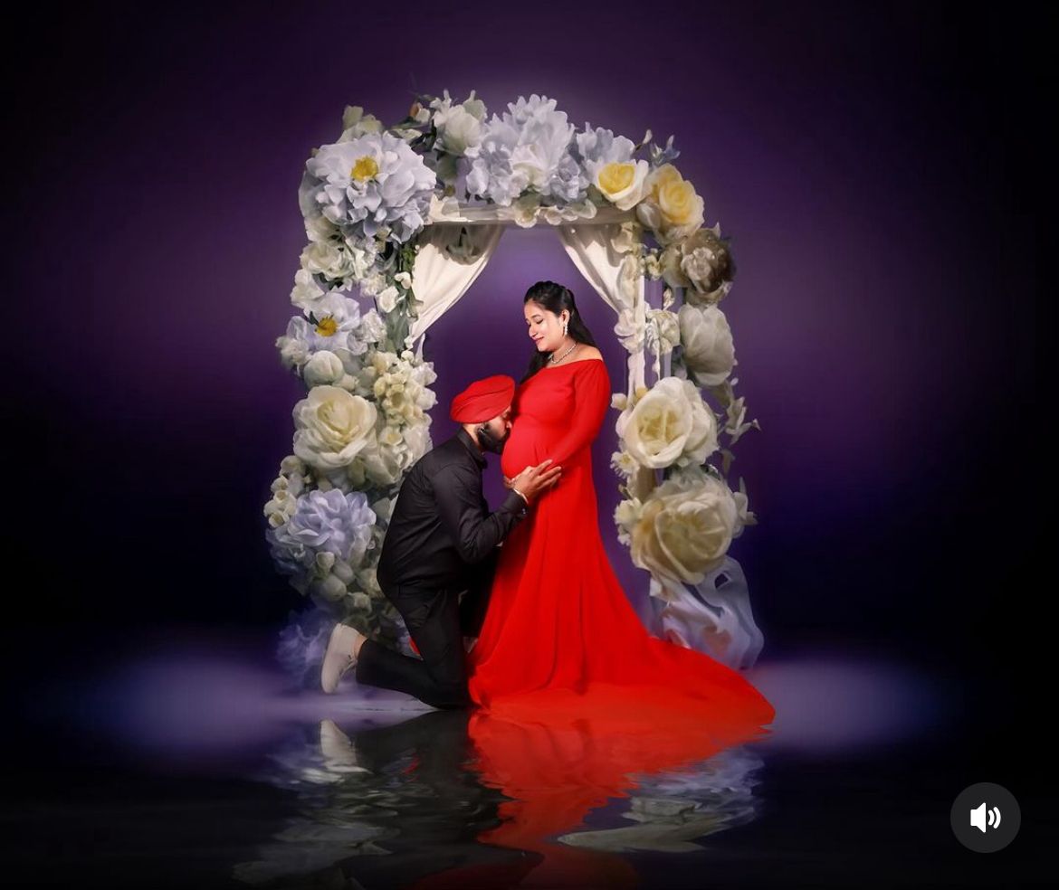 Vineet Red Gown