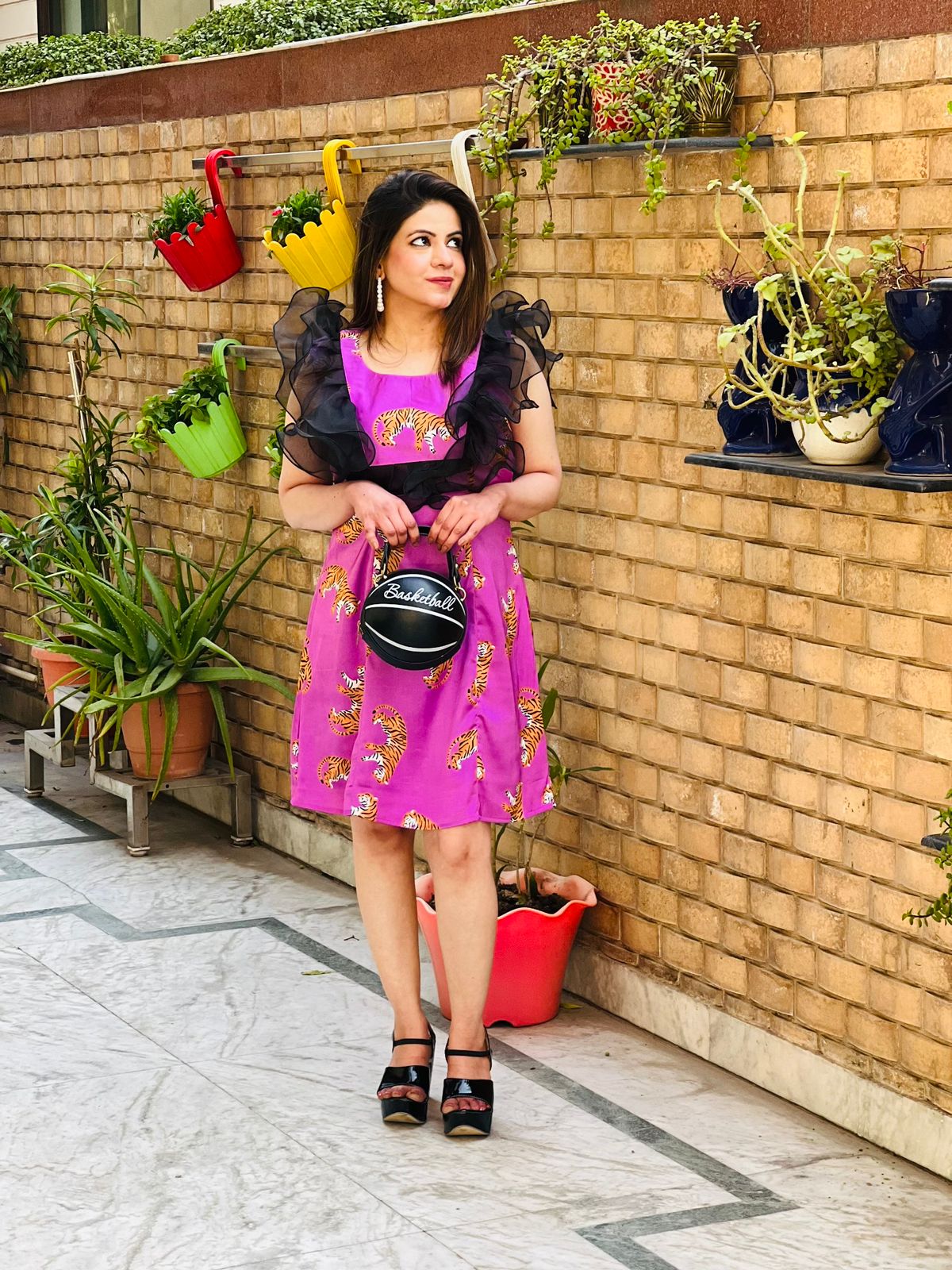 Purple Tigress Dress