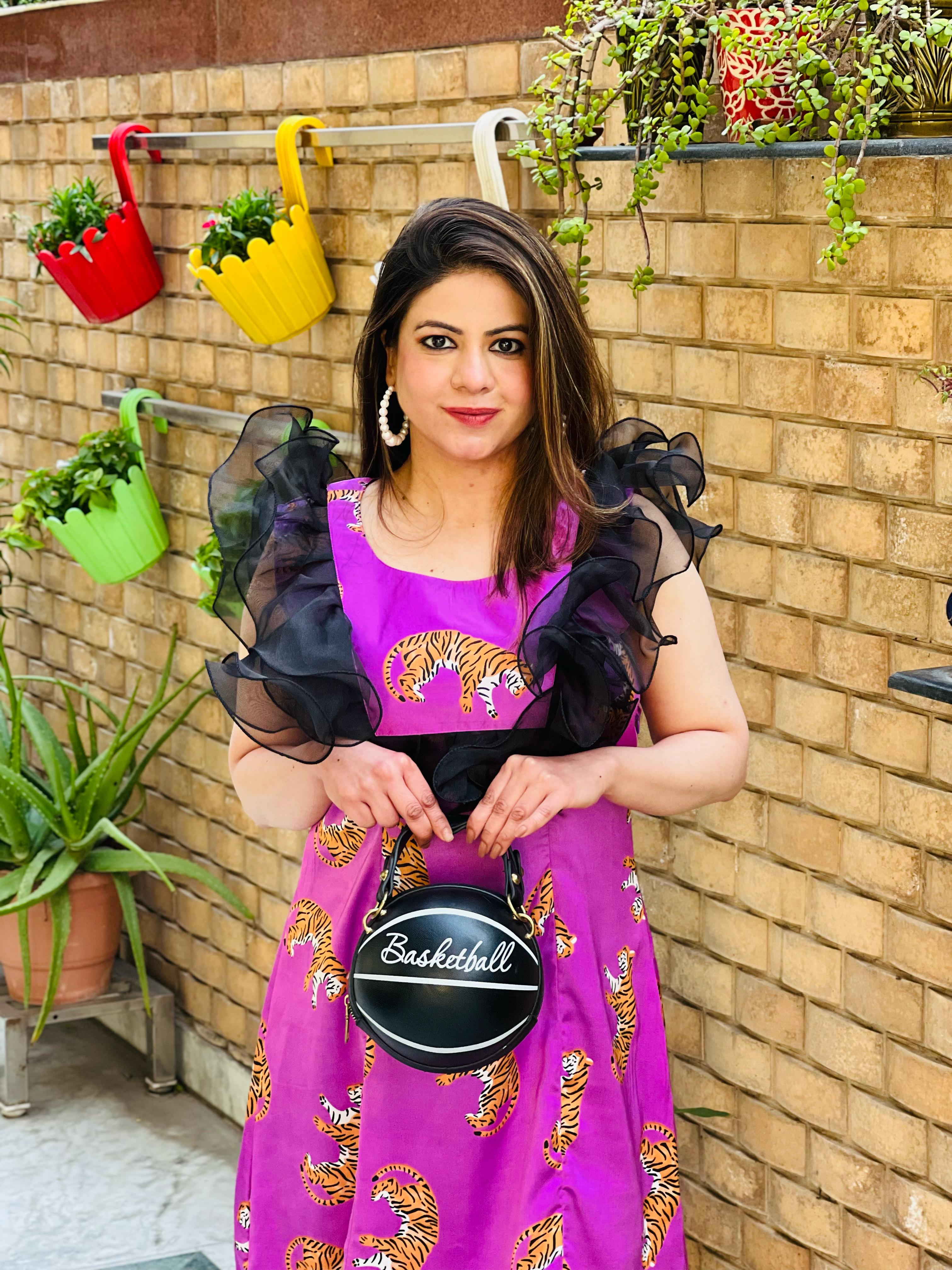 Purple Tigress Dress